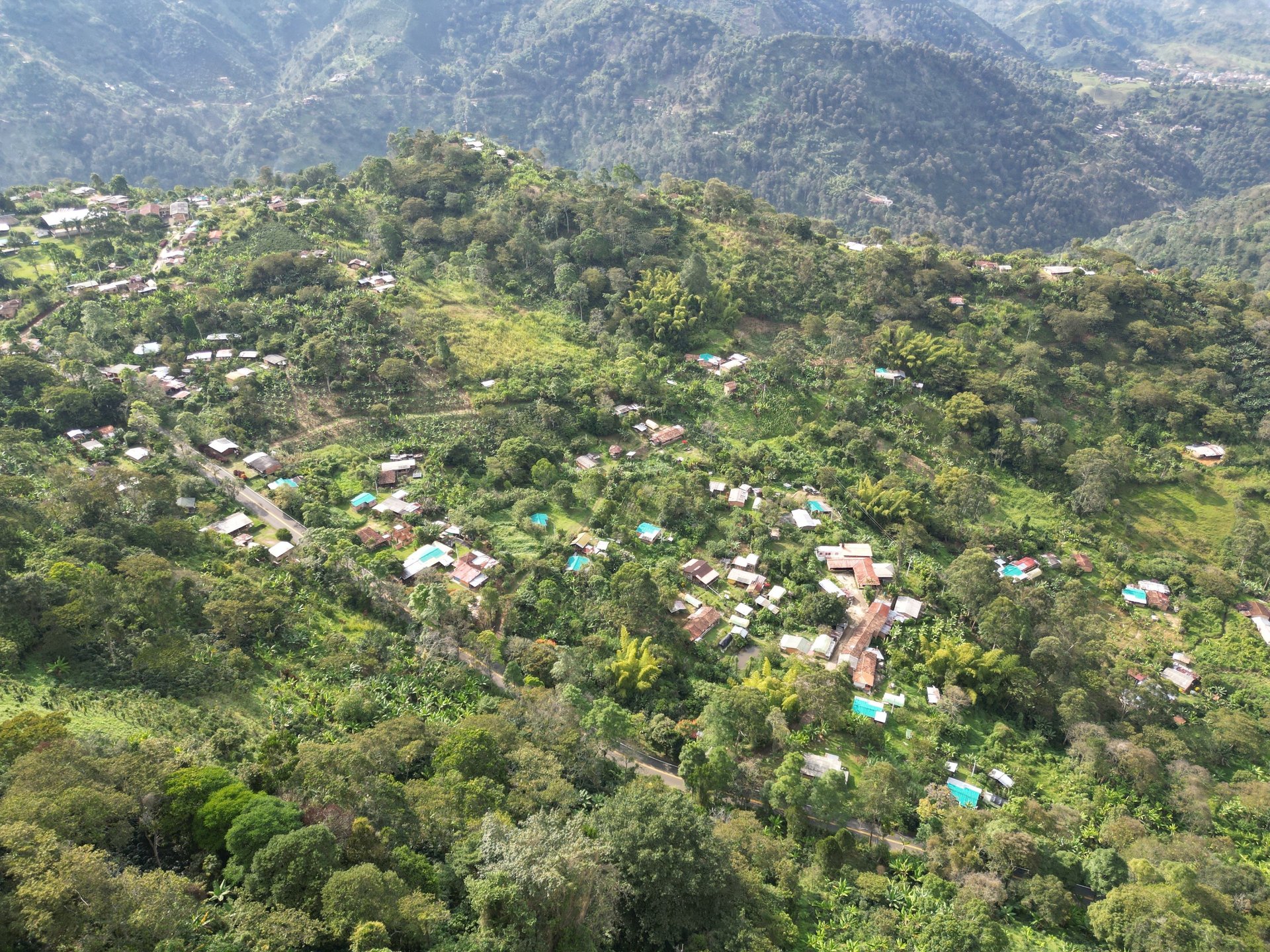 mountain range under blue sky