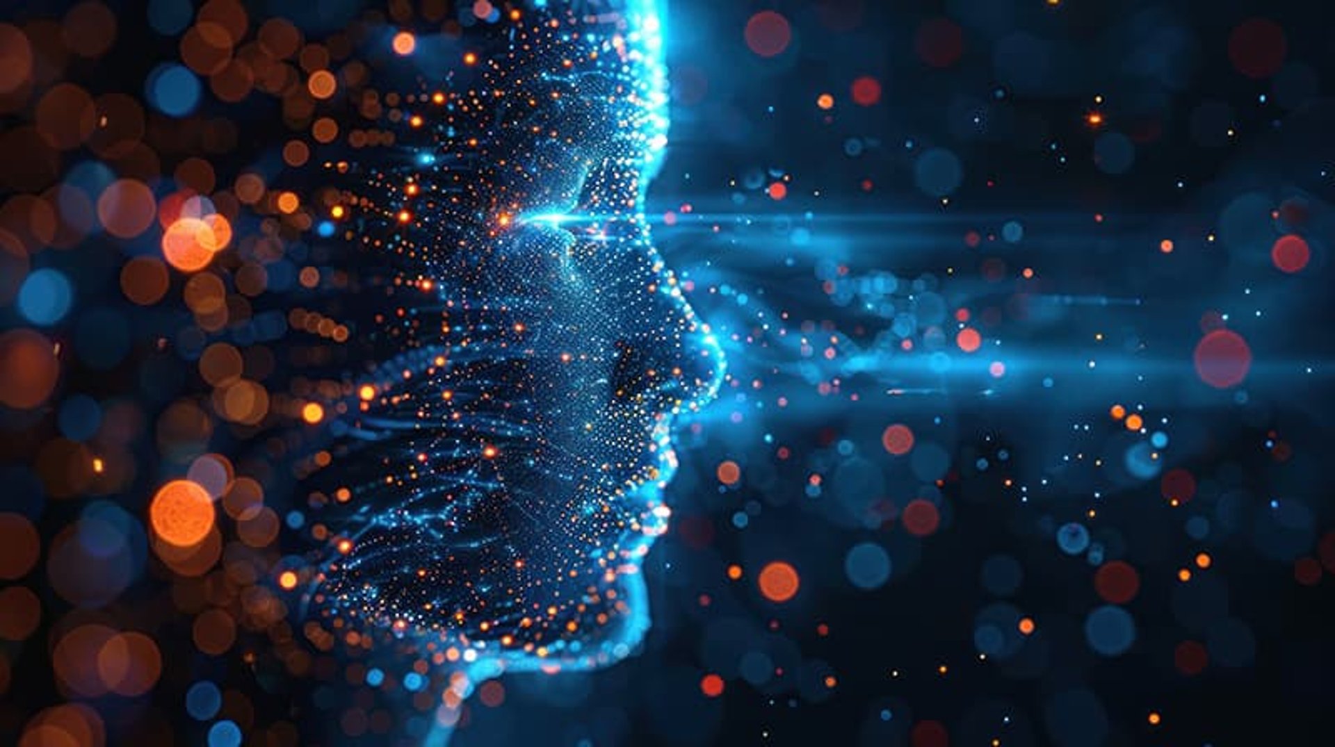 A micro processor sitting on top of a table