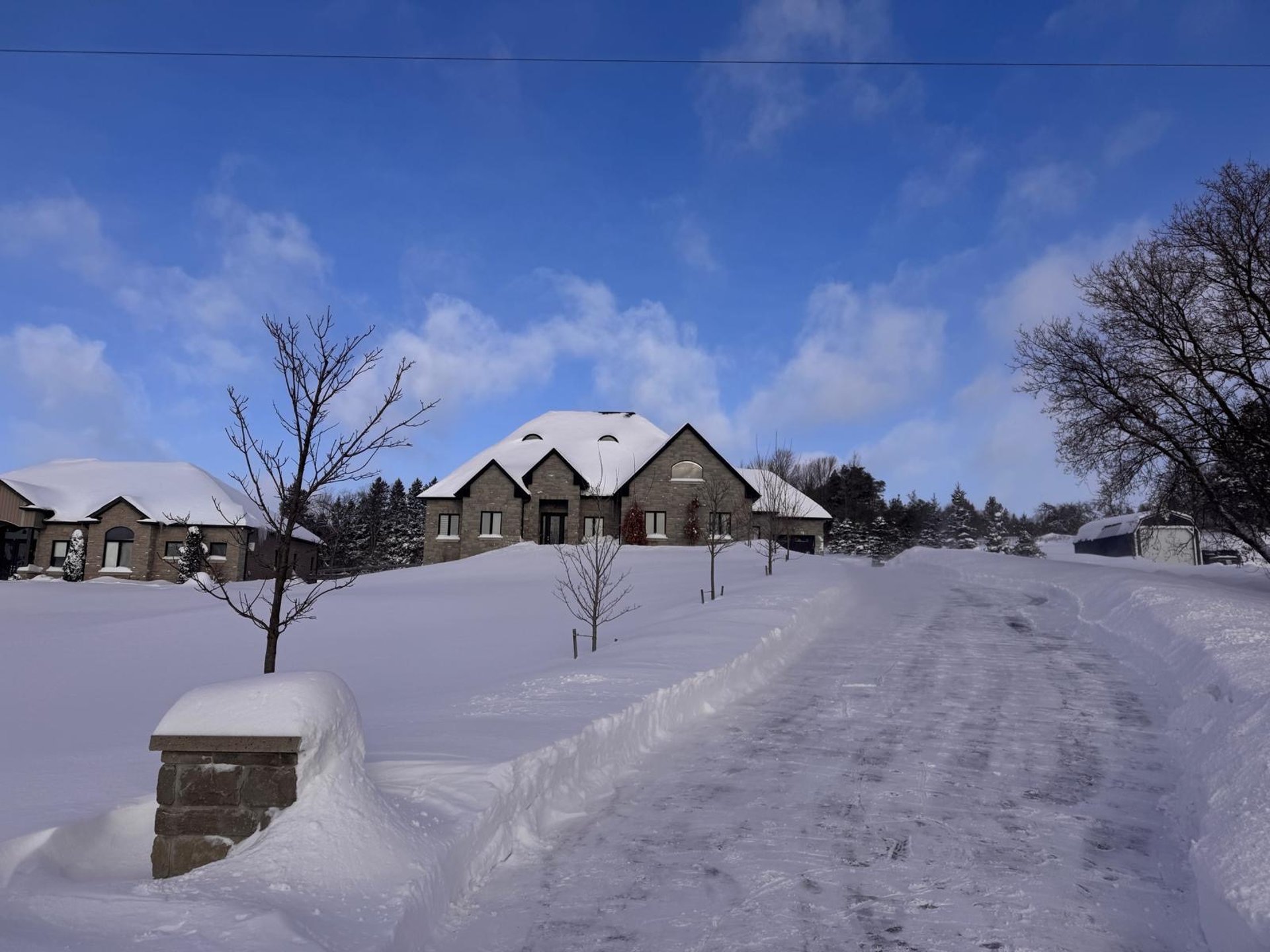 black and brown leather padded tub sofa