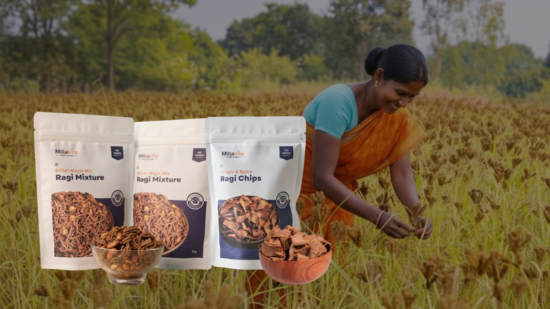 woman holding dried flower