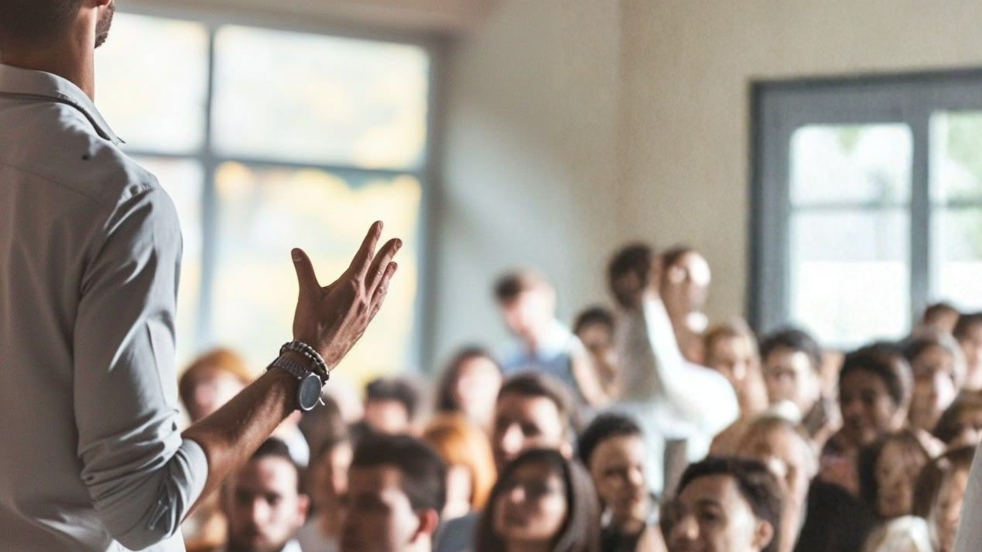 an abstract photo of a curved building with a blue sky in the background