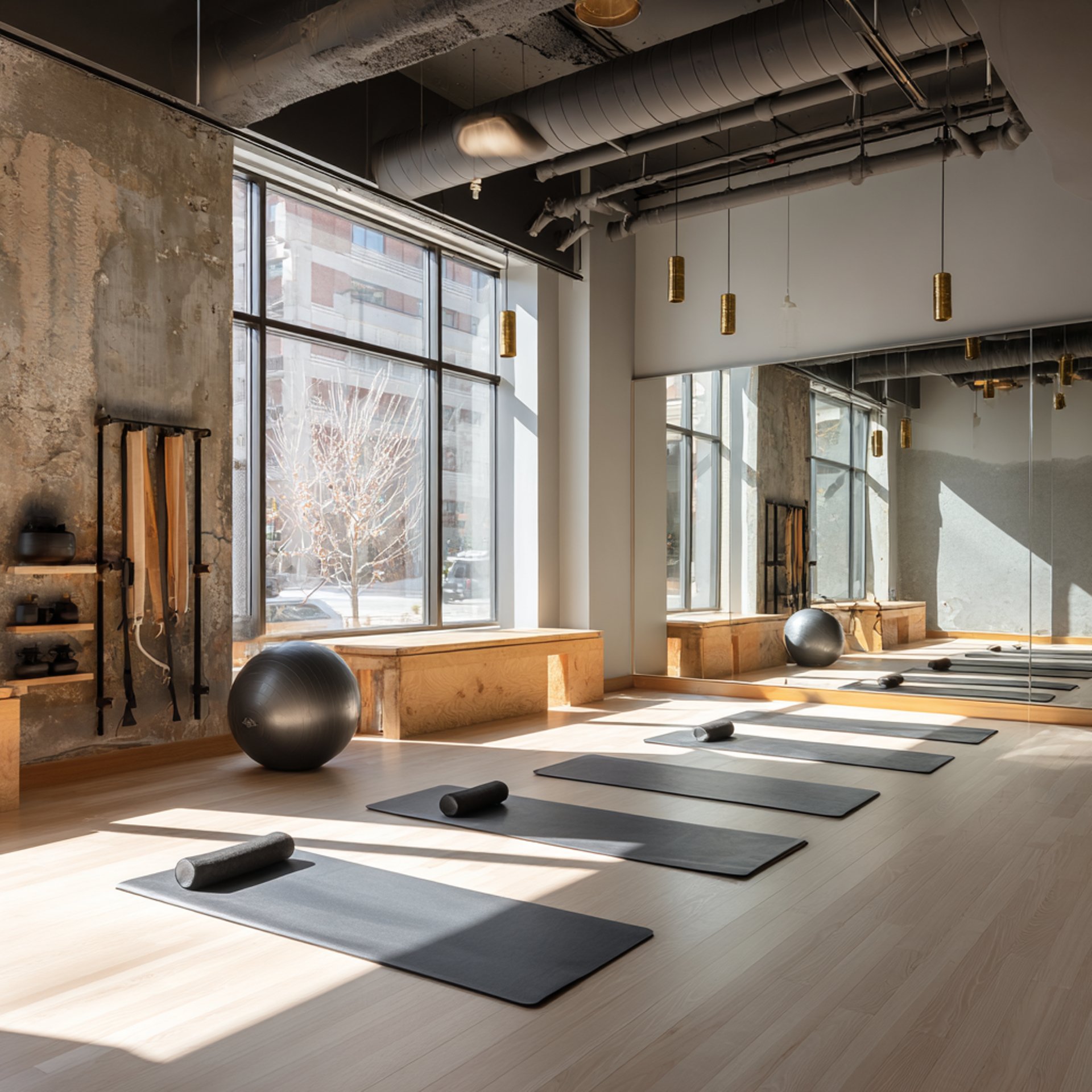 black and brown leather padded tub sofa