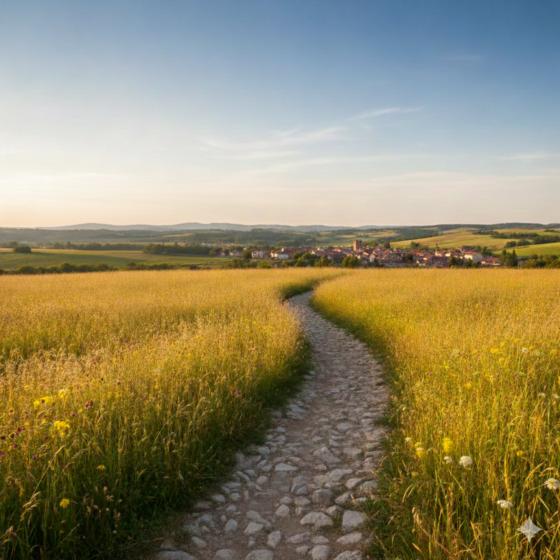 an abstract photo of a curved building with a blue sky in the background