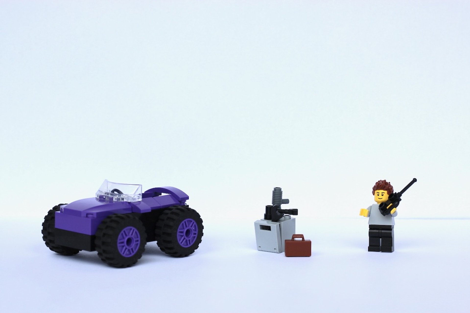 gray and black laptop computer on surface