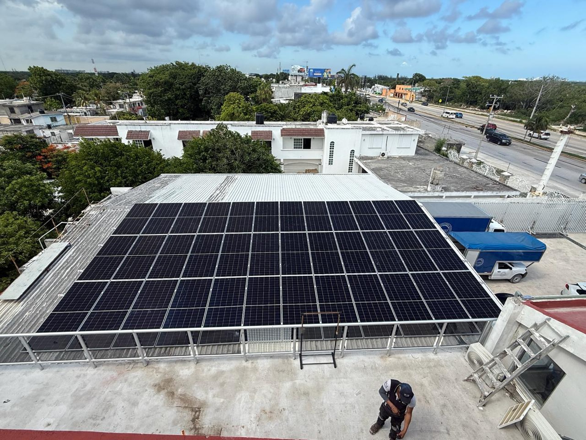 black and brown leather padded tub sofa