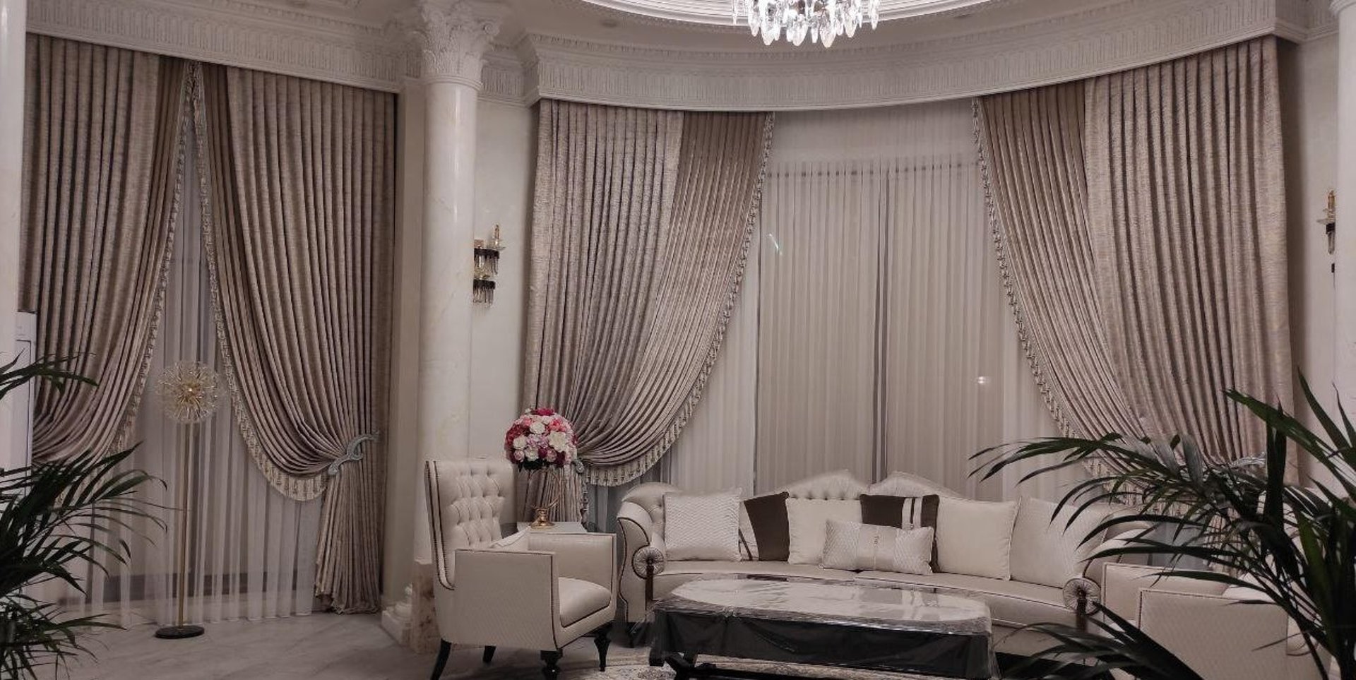 black and brown leather padded tub sofa