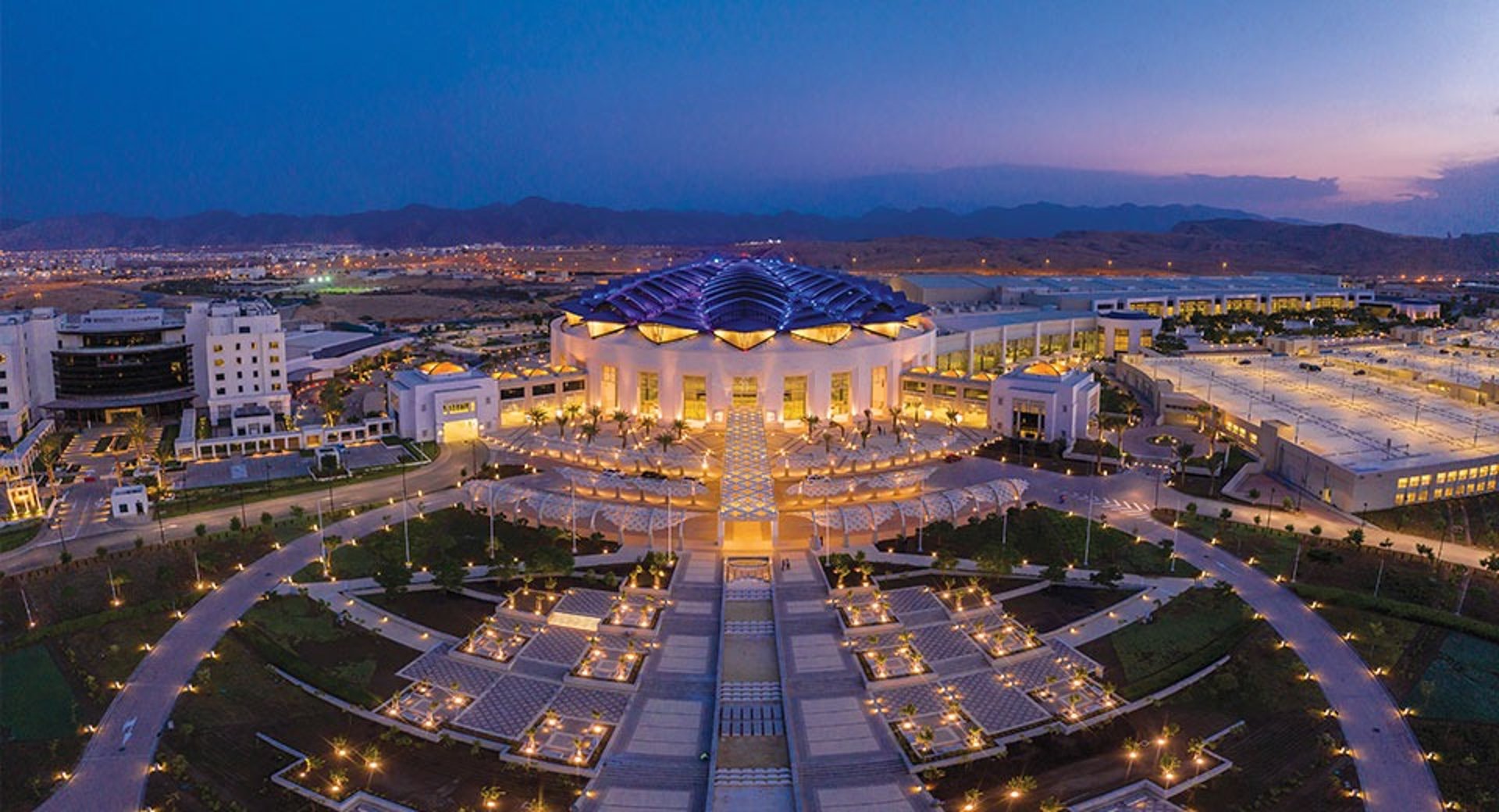 a desert with sand dunes