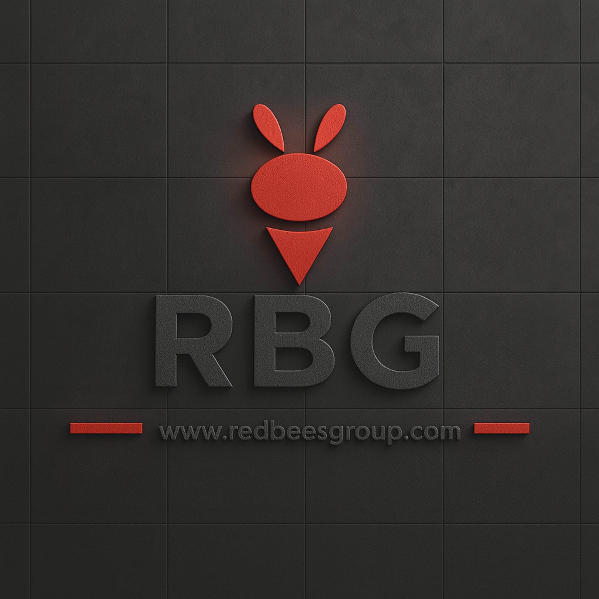 red and black artwork