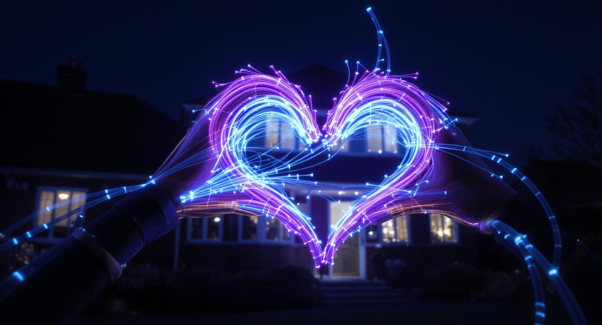 an abstract photo of a curved building with a blue sky in the background