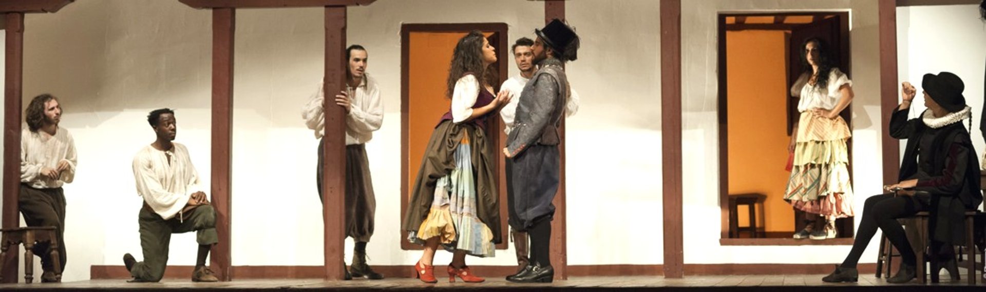 black blue and yellow textile