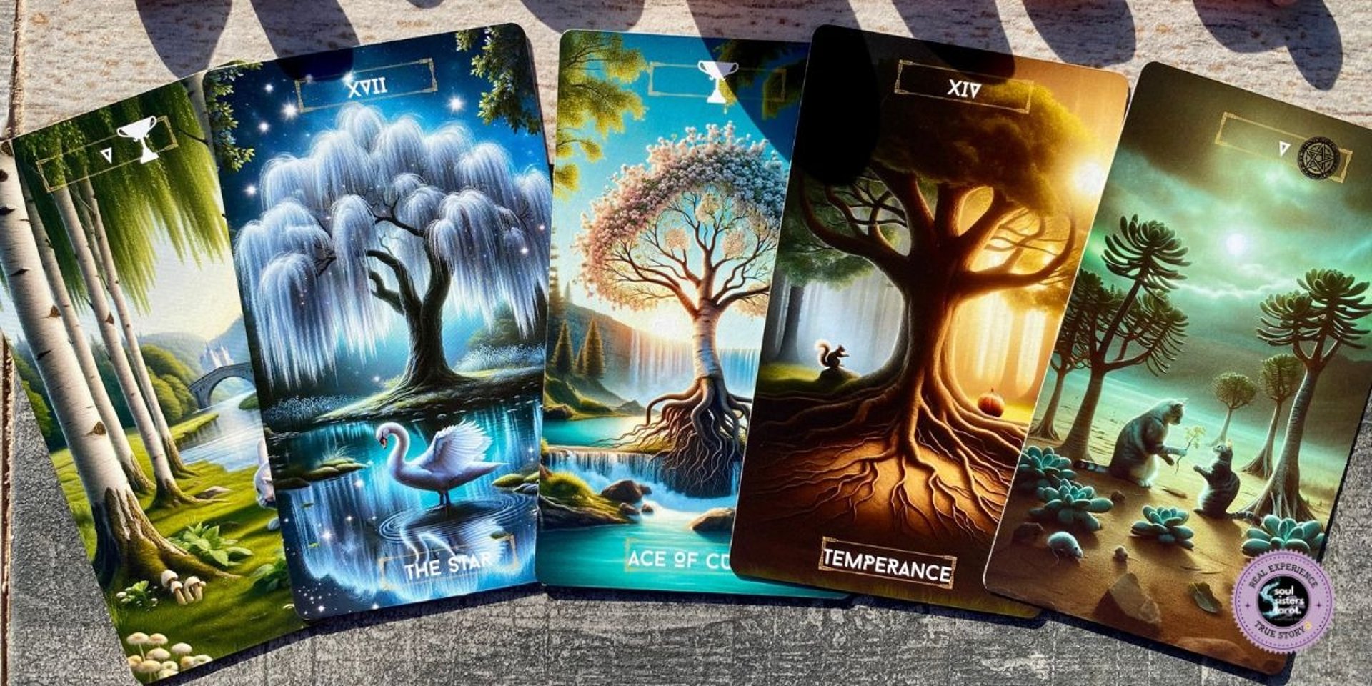 Tarot Through Wheel of Life Soul Sisters Tarot