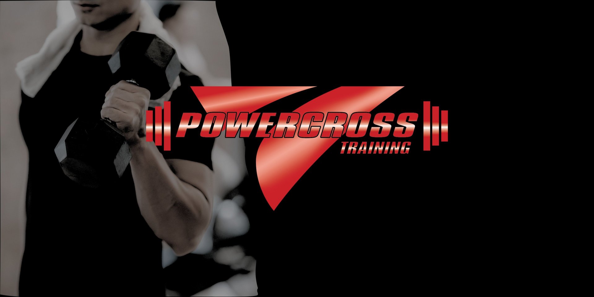 man holding black barbell