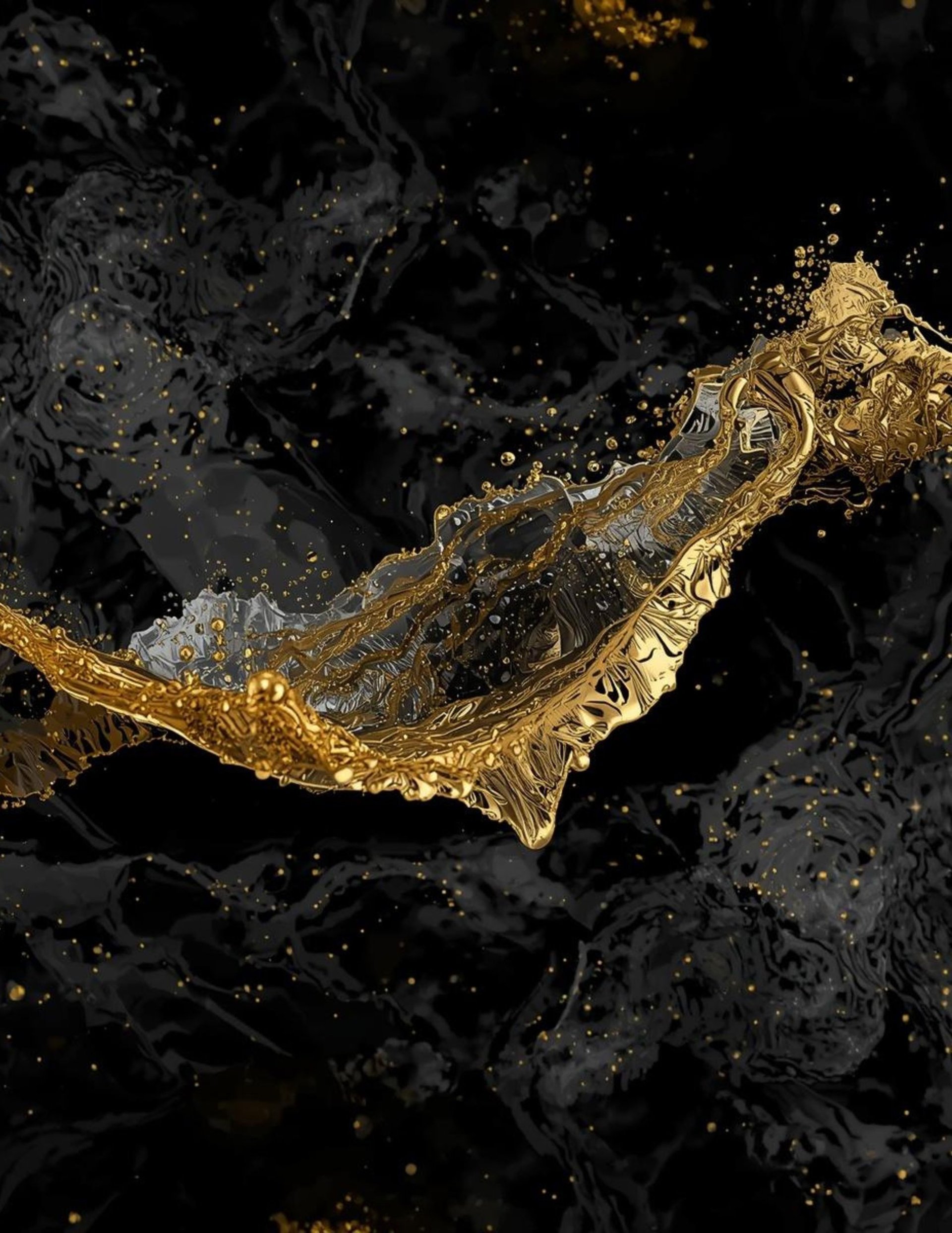 an abstract photo of a curved building with a blue sky in the background