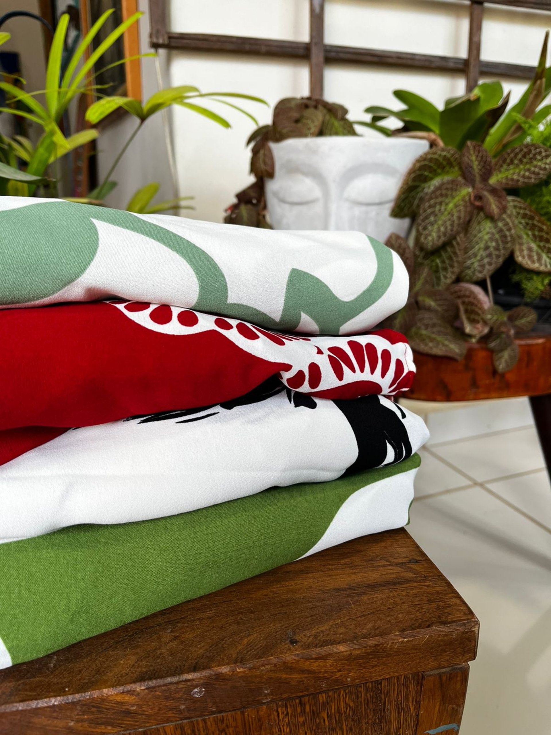 woman holding dried flower