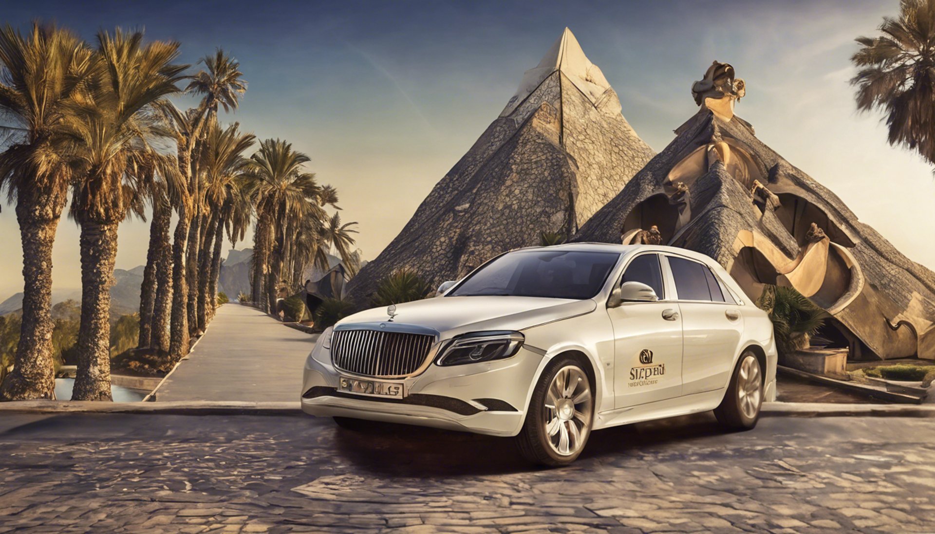 aerial photography of blue sedan on highway