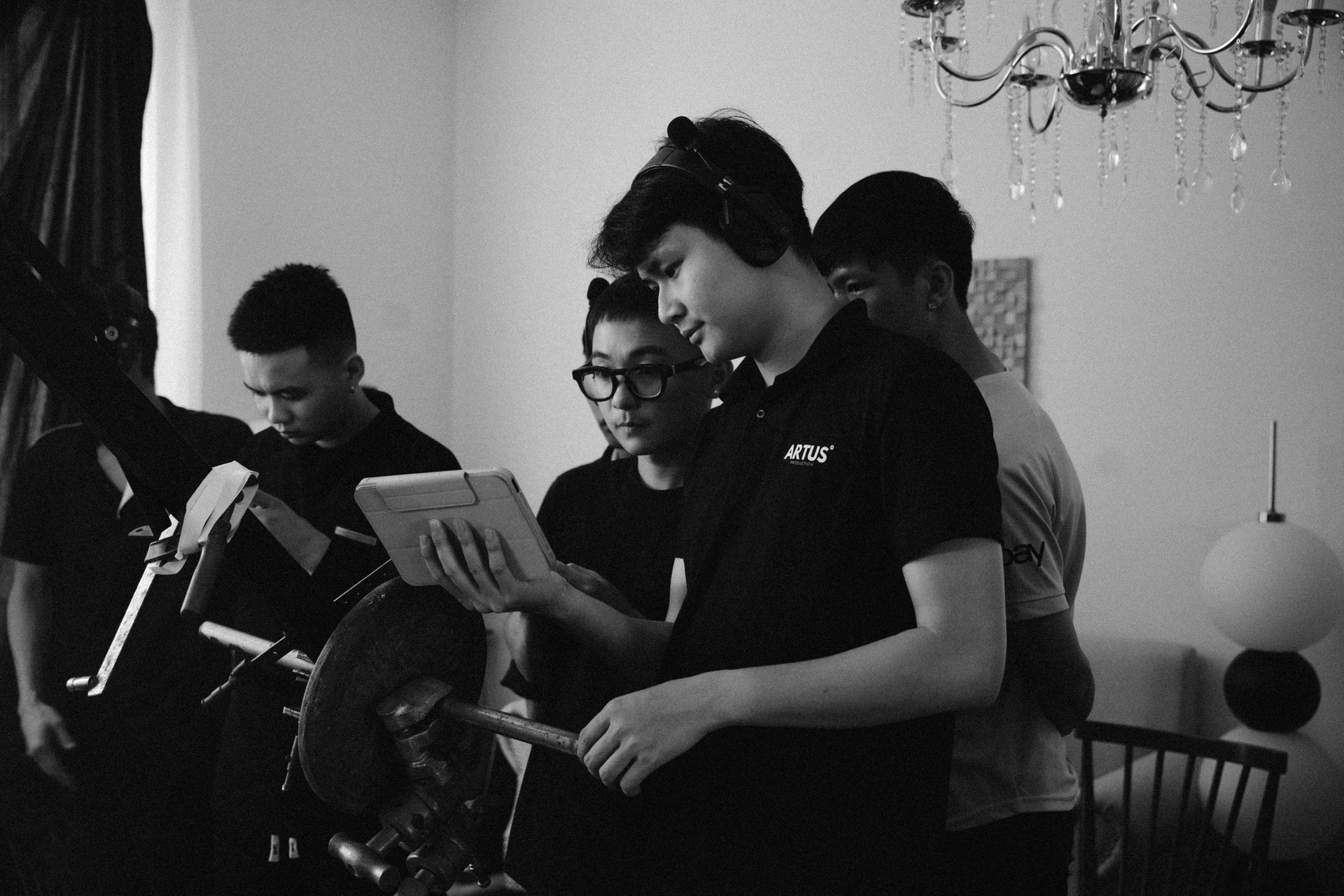 woman wearing yellow long-sleeved dress under white clouds and blue sky during daytime