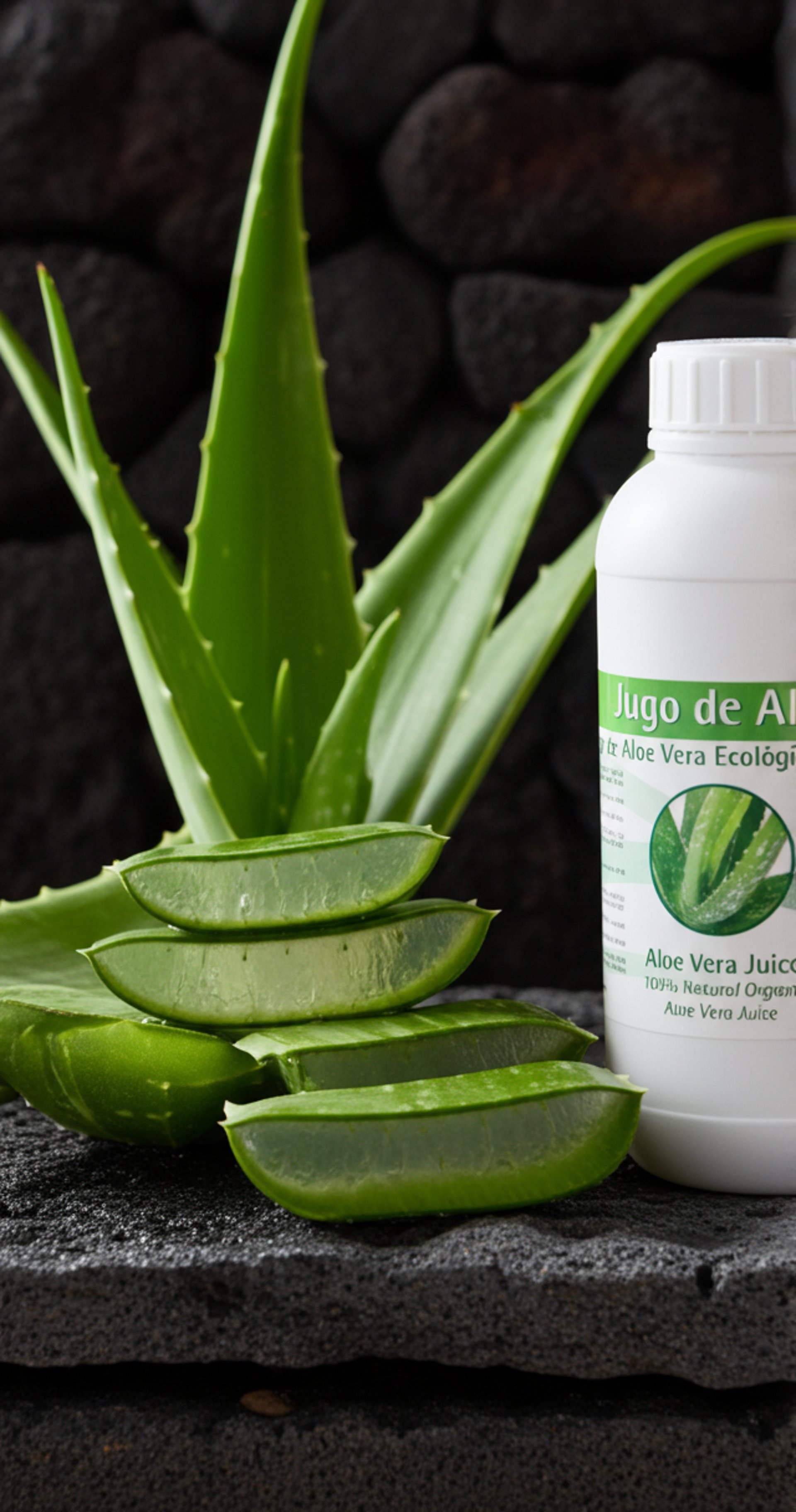 green aloe vera plant