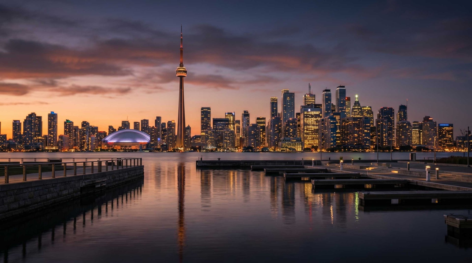 an abstract photo of a curved building with a blue sky in the background