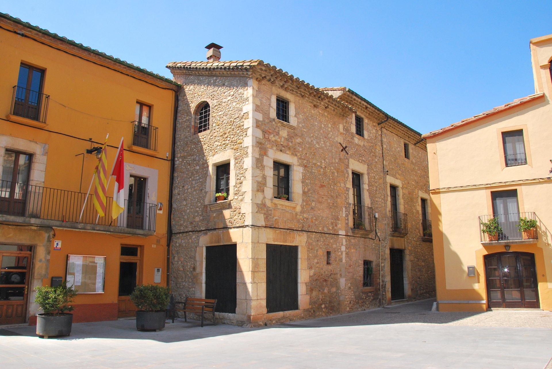 black blue and yellow textile