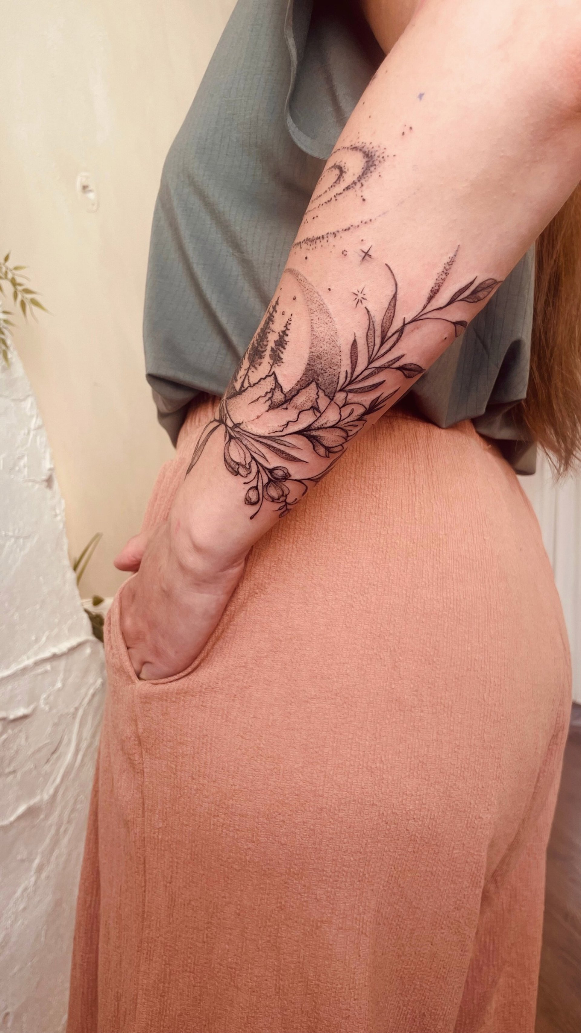 woman wearing yellow long-sleeved dress under white clouds and blue sky during daytime