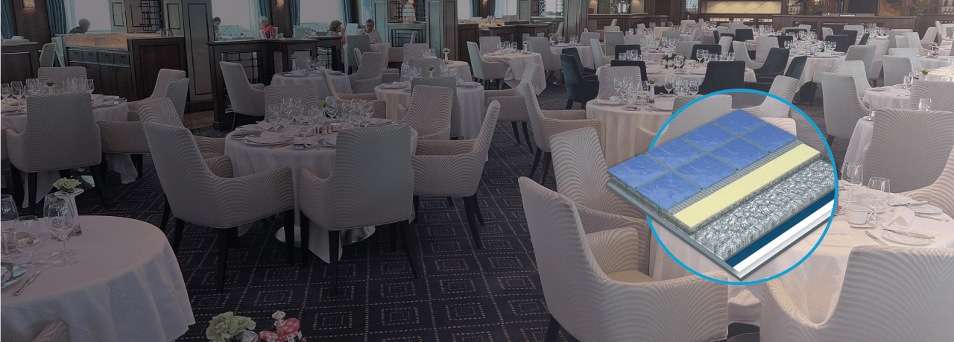 an abstract photo of a curved building with a blue sky in the background