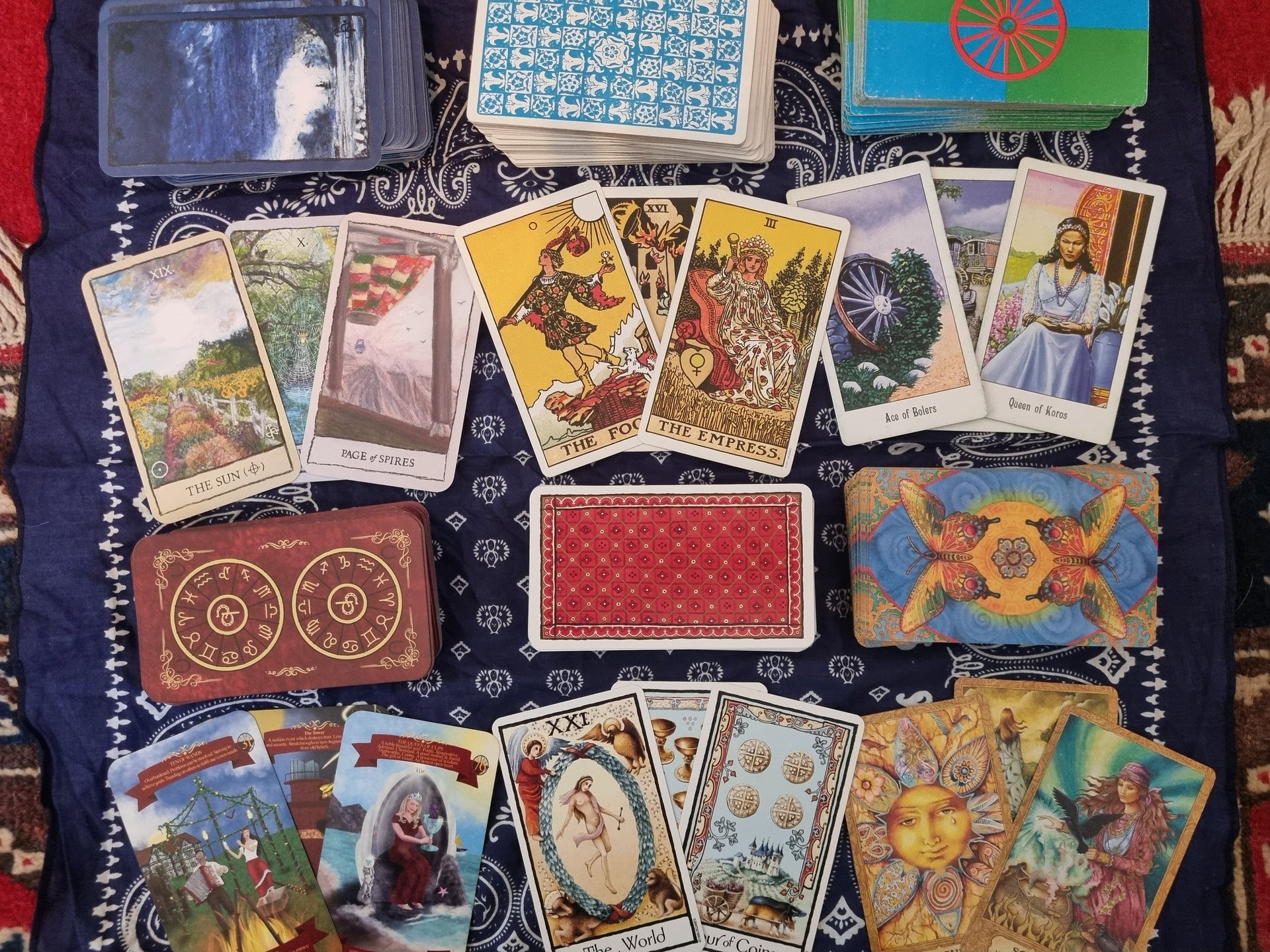 six decks of tarot cards you can buy