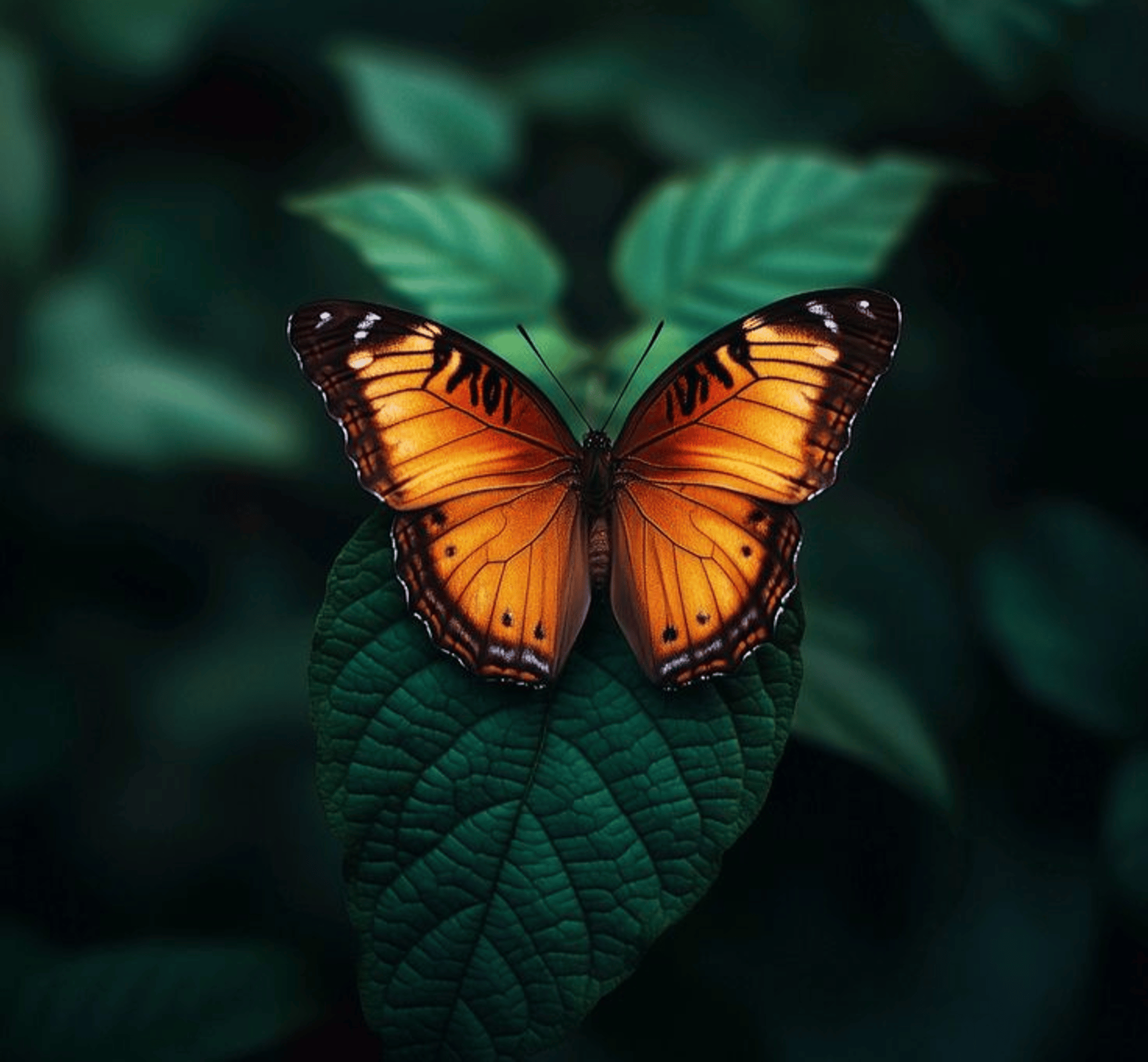 a couple of butterflies that are sitting on a flower