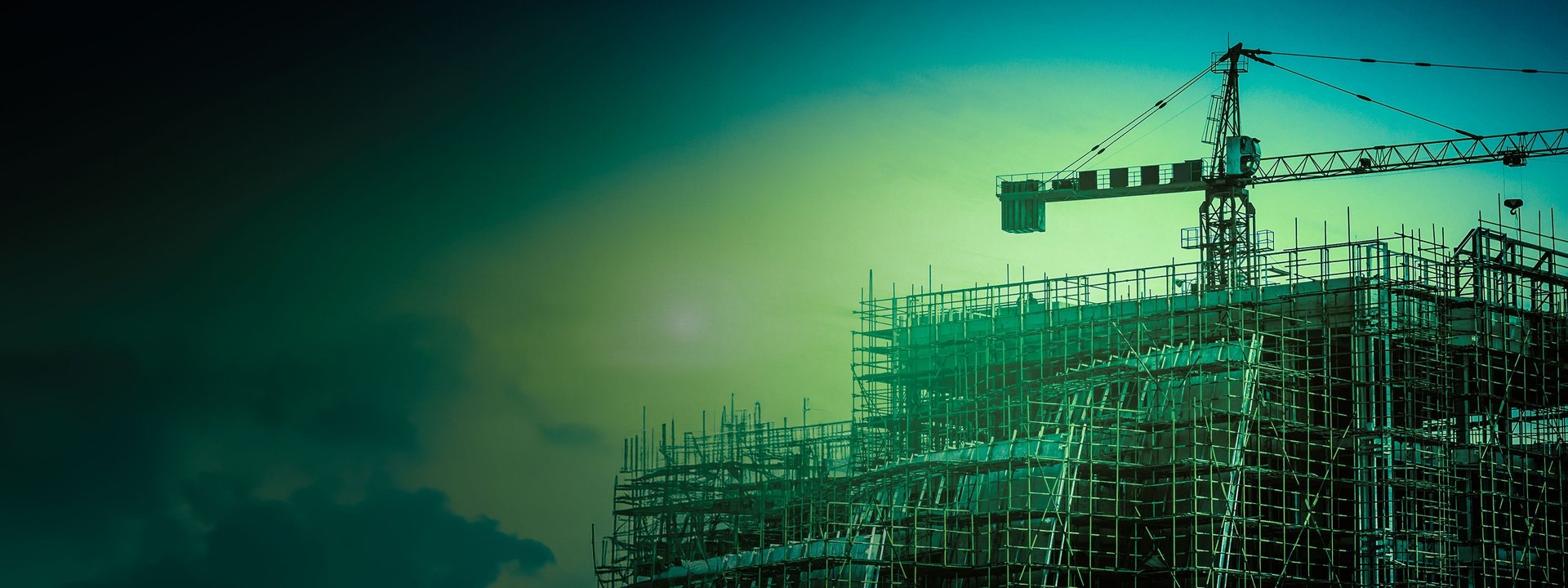 an abstract photo of a curved building with a blue sky in the background