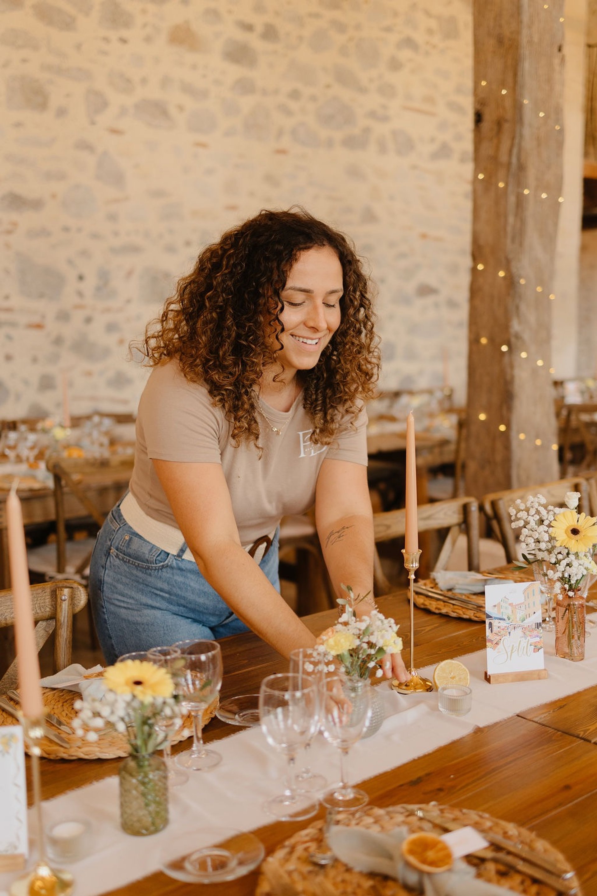 an abstract photo of a curved building with a blue sky in the background