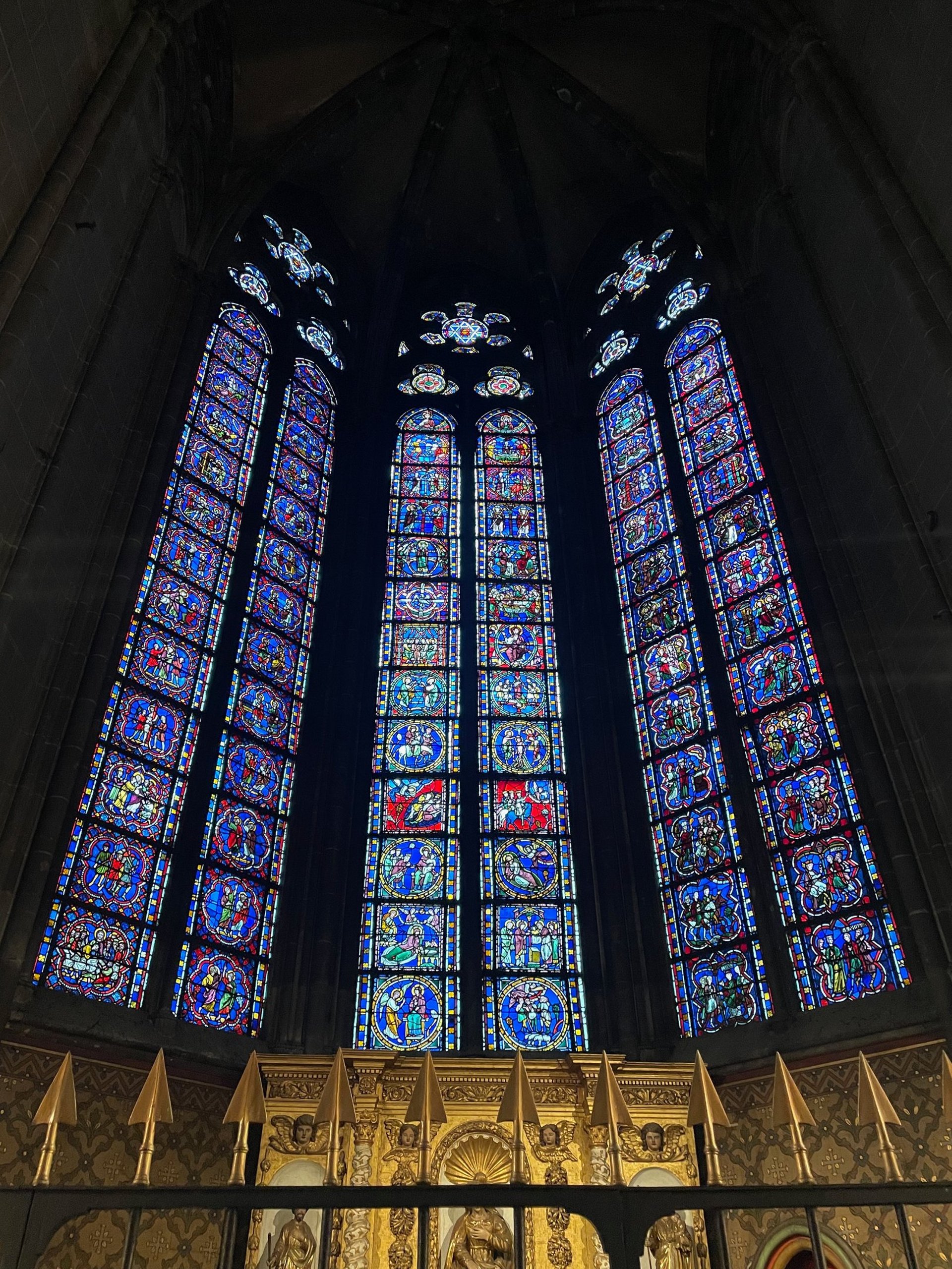 les vitraux de la Cathédrale de Clermont-Ferrand