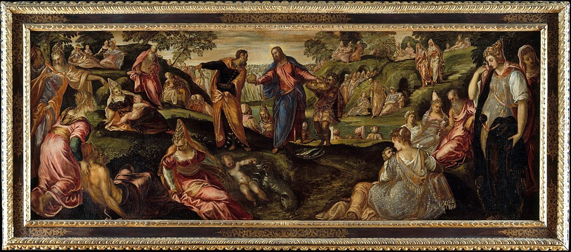 people attending mass in church