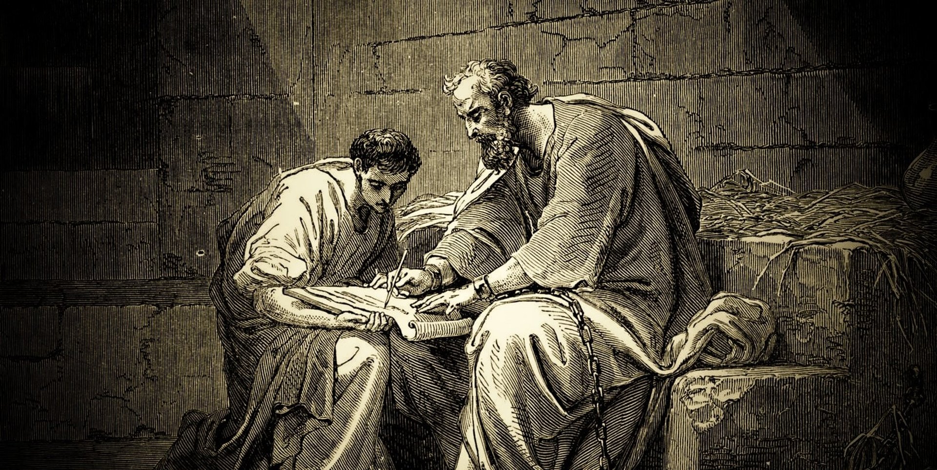 a couple of people that are holding a small cup