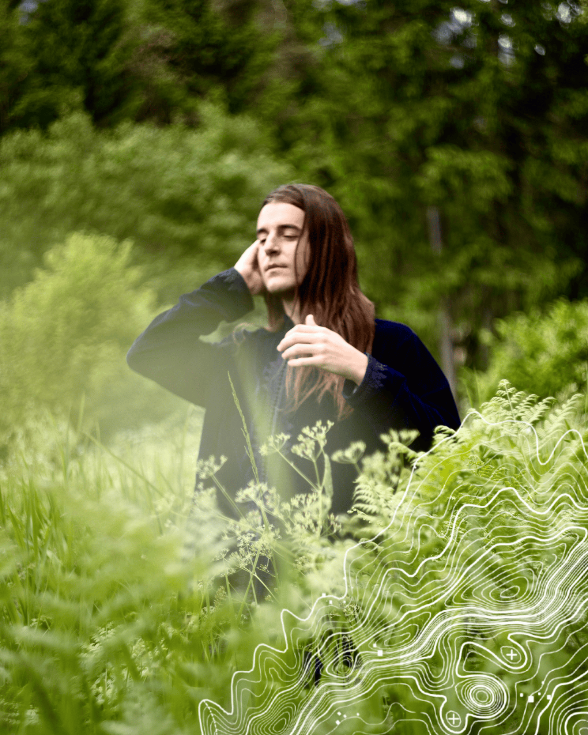 black blue and yellow textile