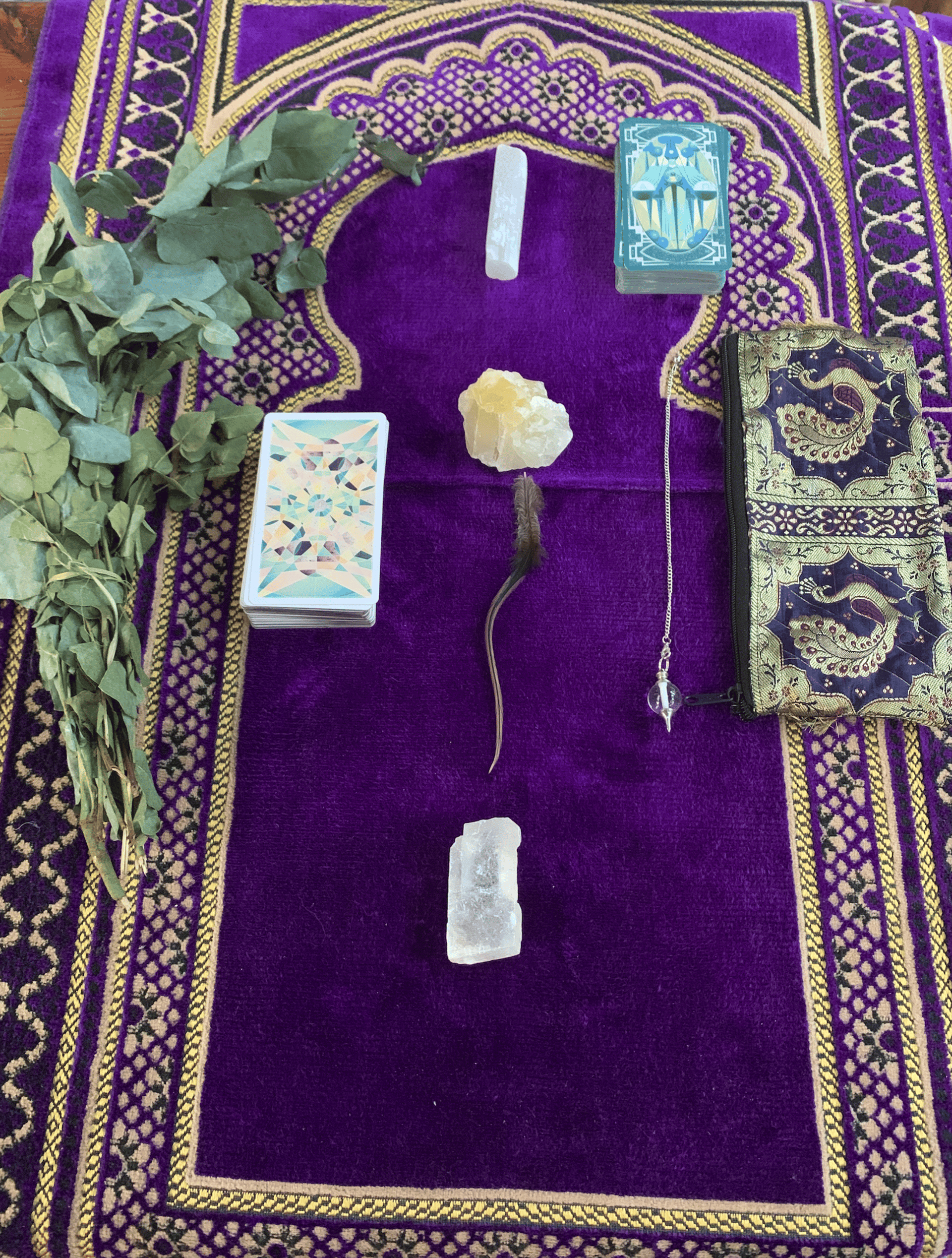 black blue and yellow textile