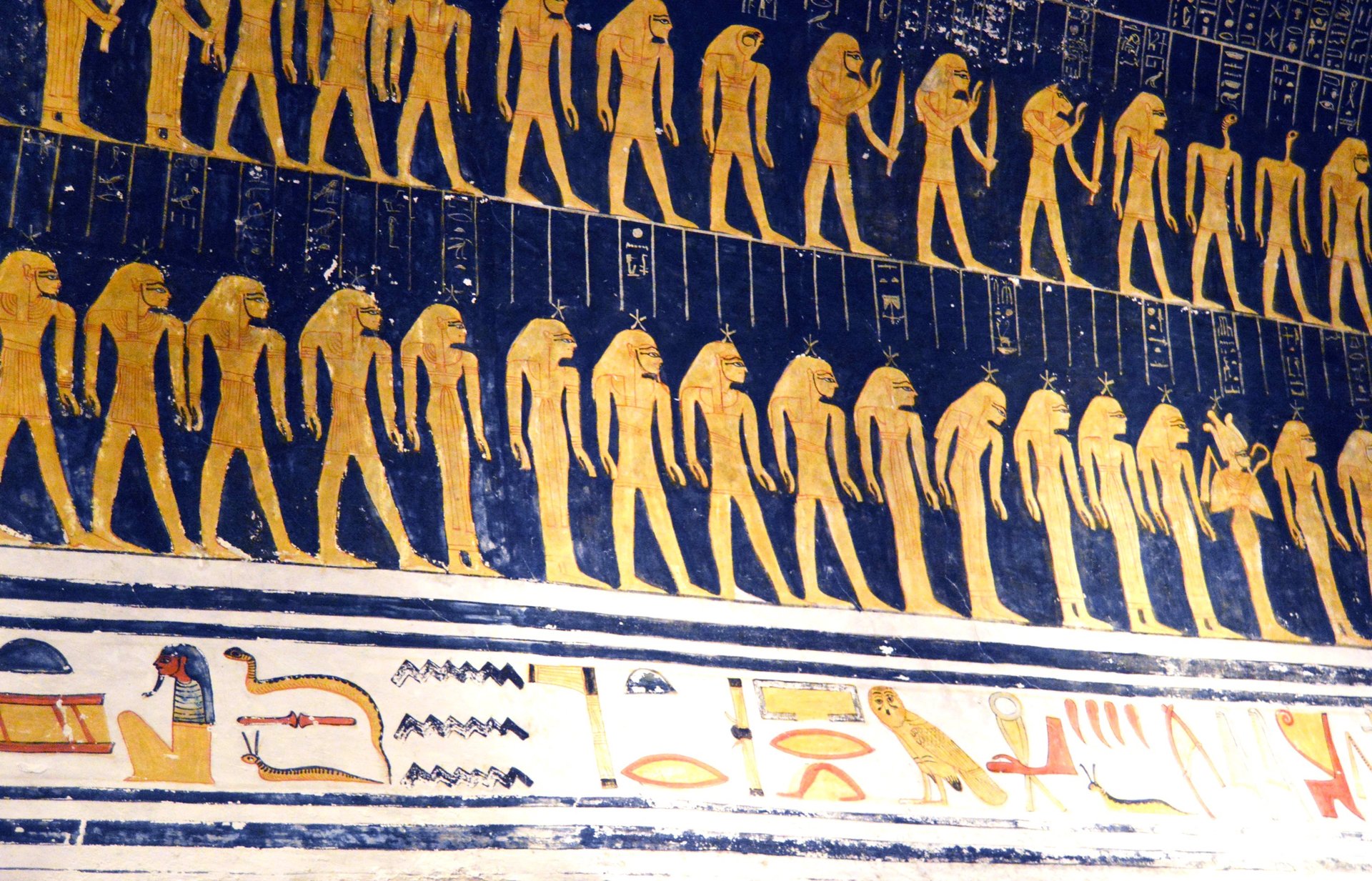 black blue and yellow textile