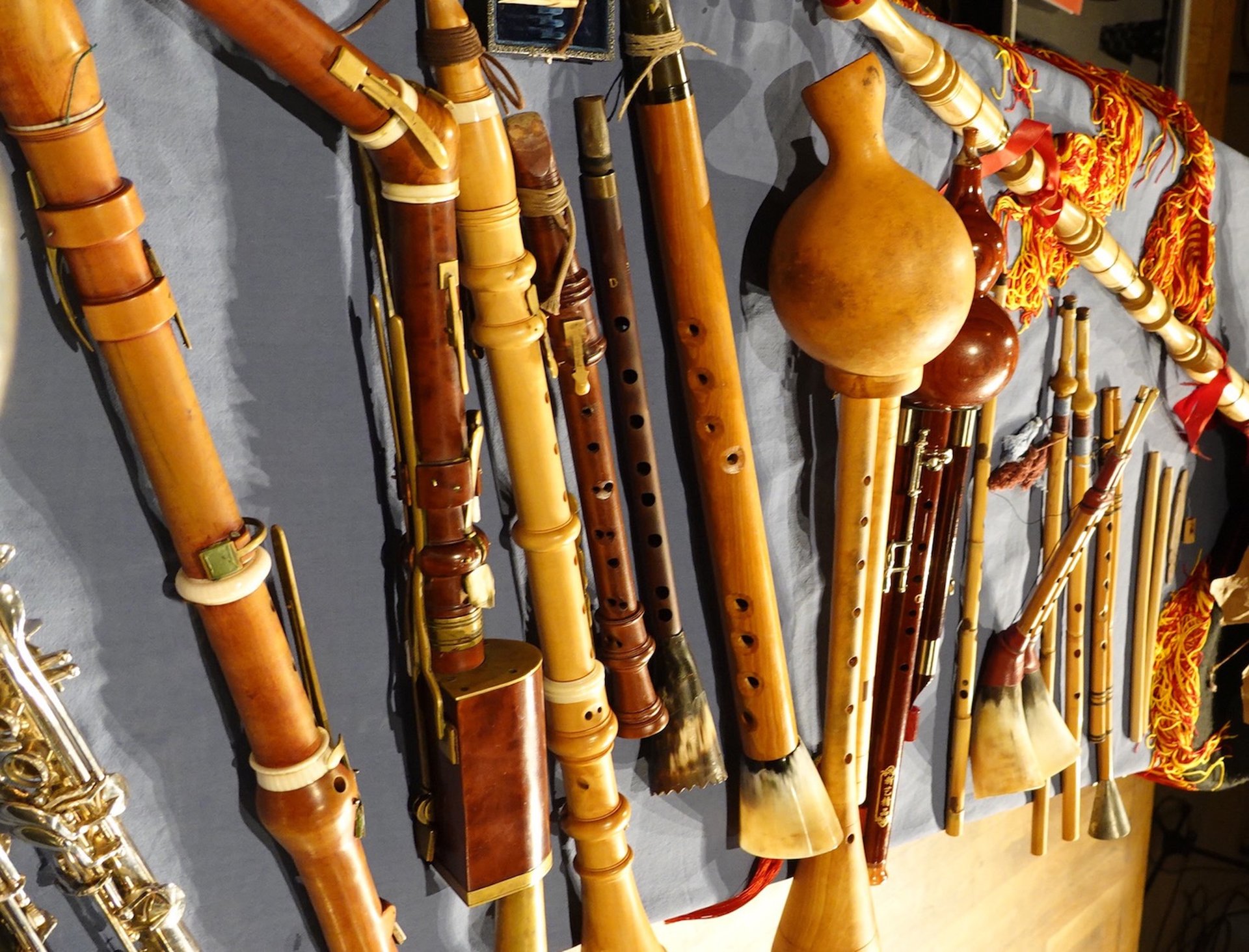 black blue and yellow textile