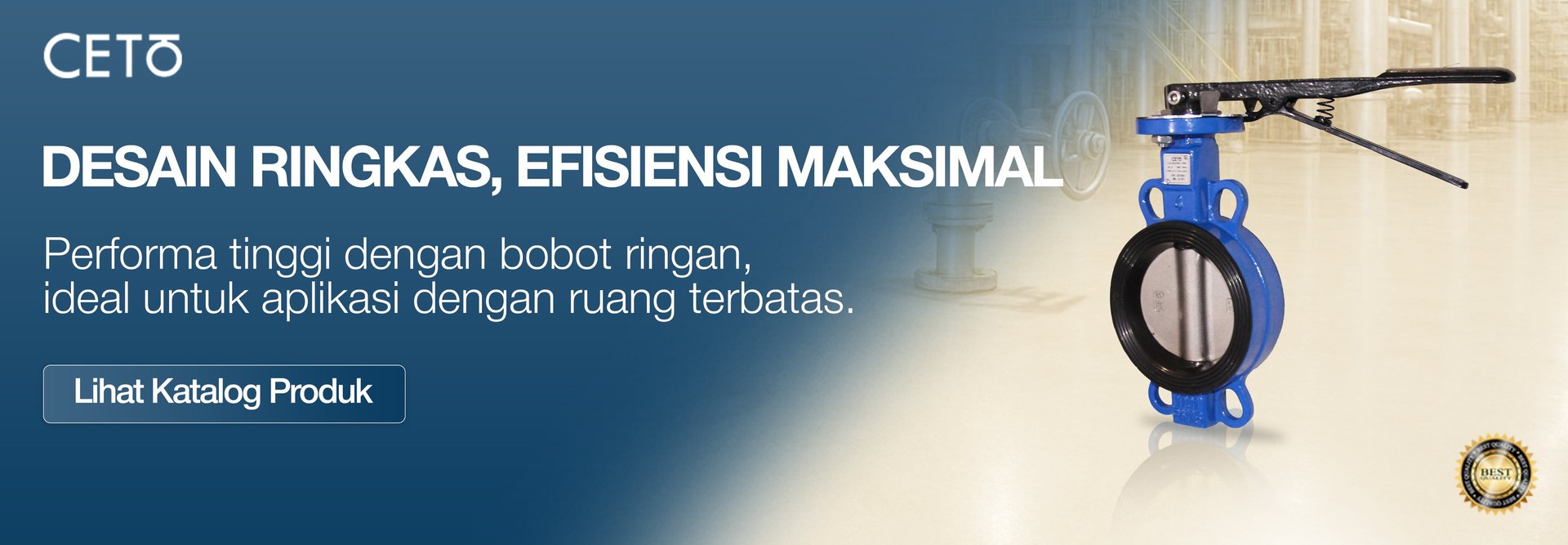 Banner CETO Butterfly Valve