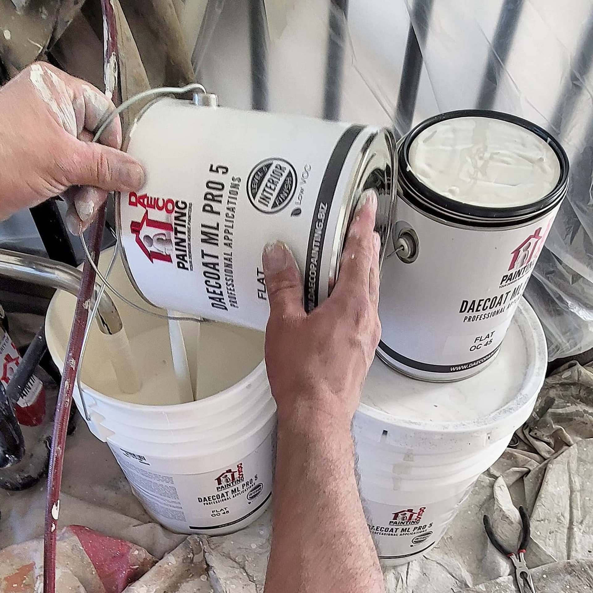 an abstract photo of a curved building with a blue sky in the background