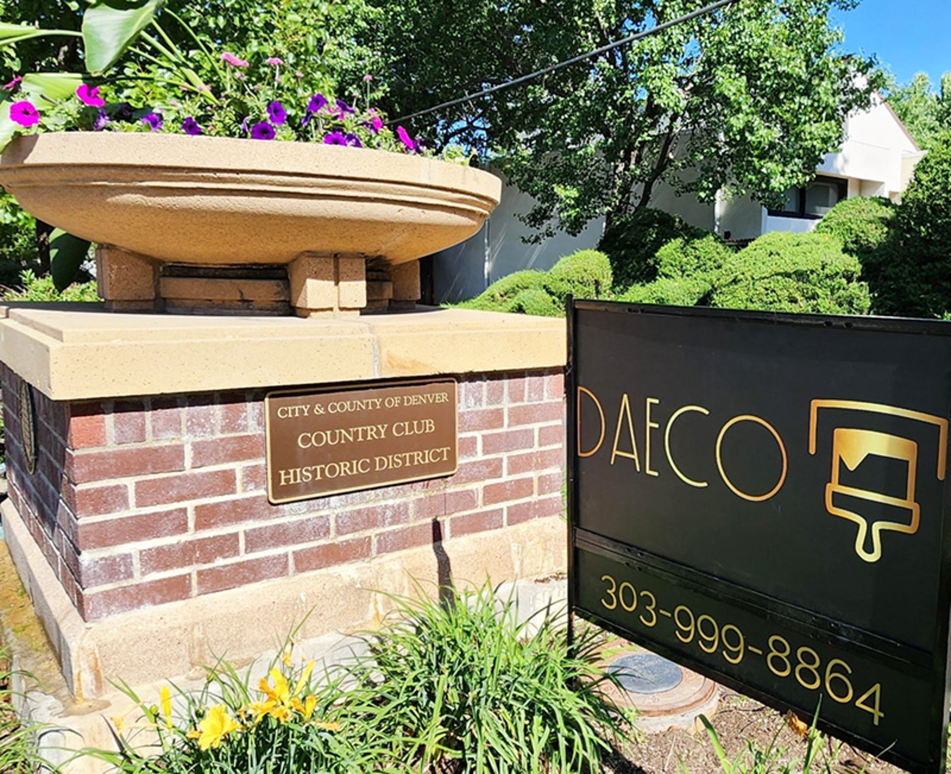 an abstract photo of a curved building with a blue sky in the background