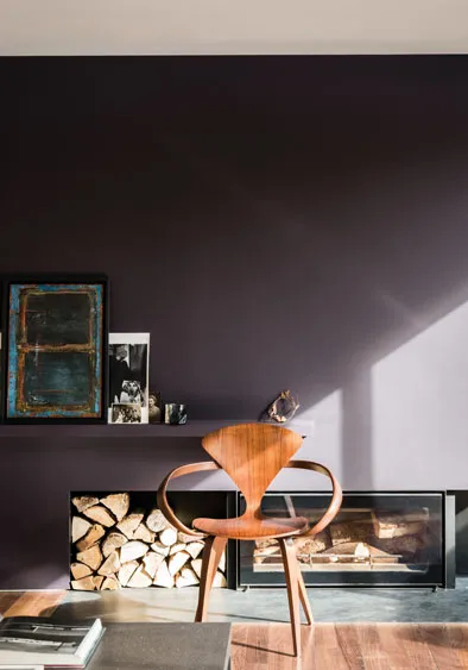 an abstract photo of a curved building with a blue sky in the background