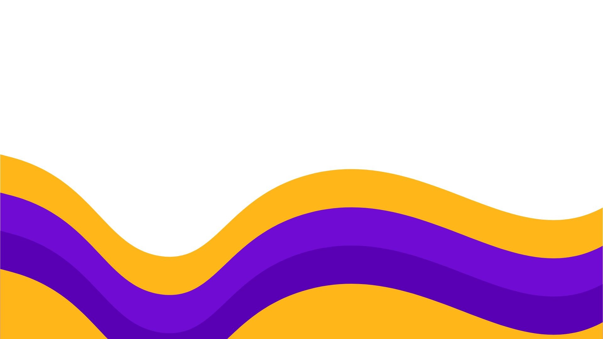 Sfondo onda viola e gialla sotto