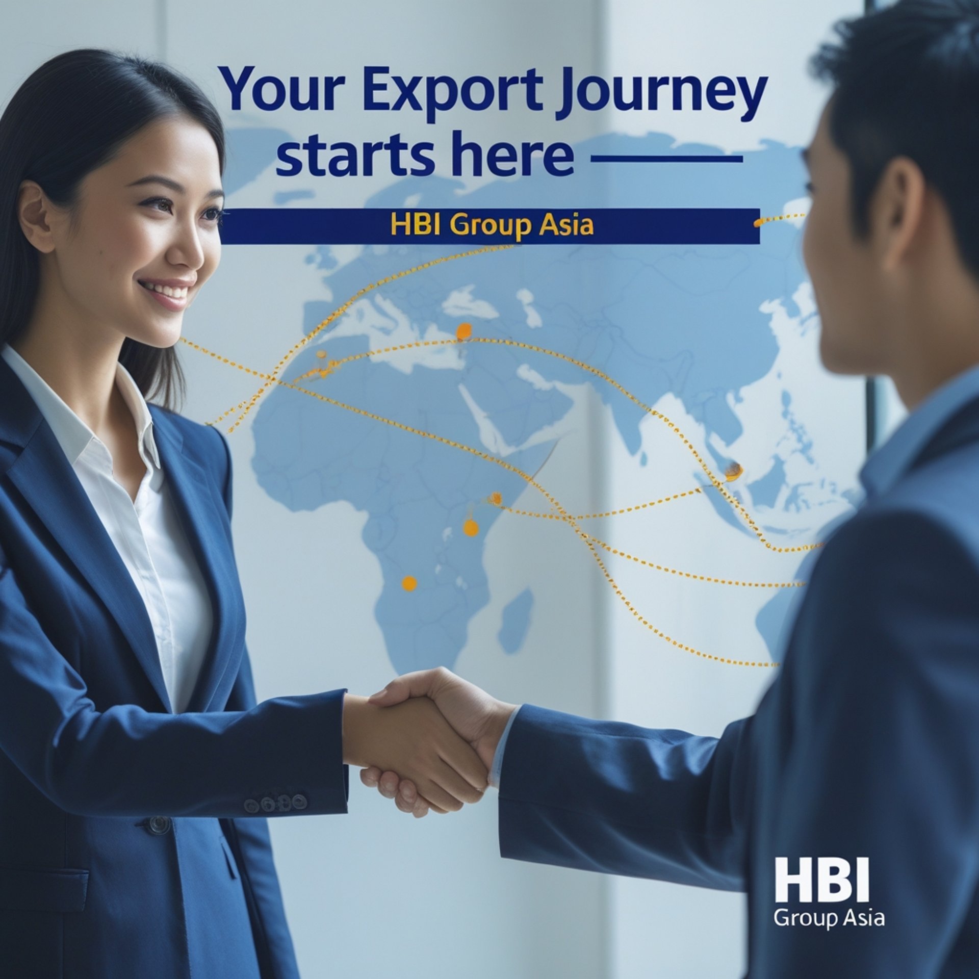 A high-resolution banner showing Asian agricultural exports—spices, rice, cocoa, tobacco, and fruits for global trade.