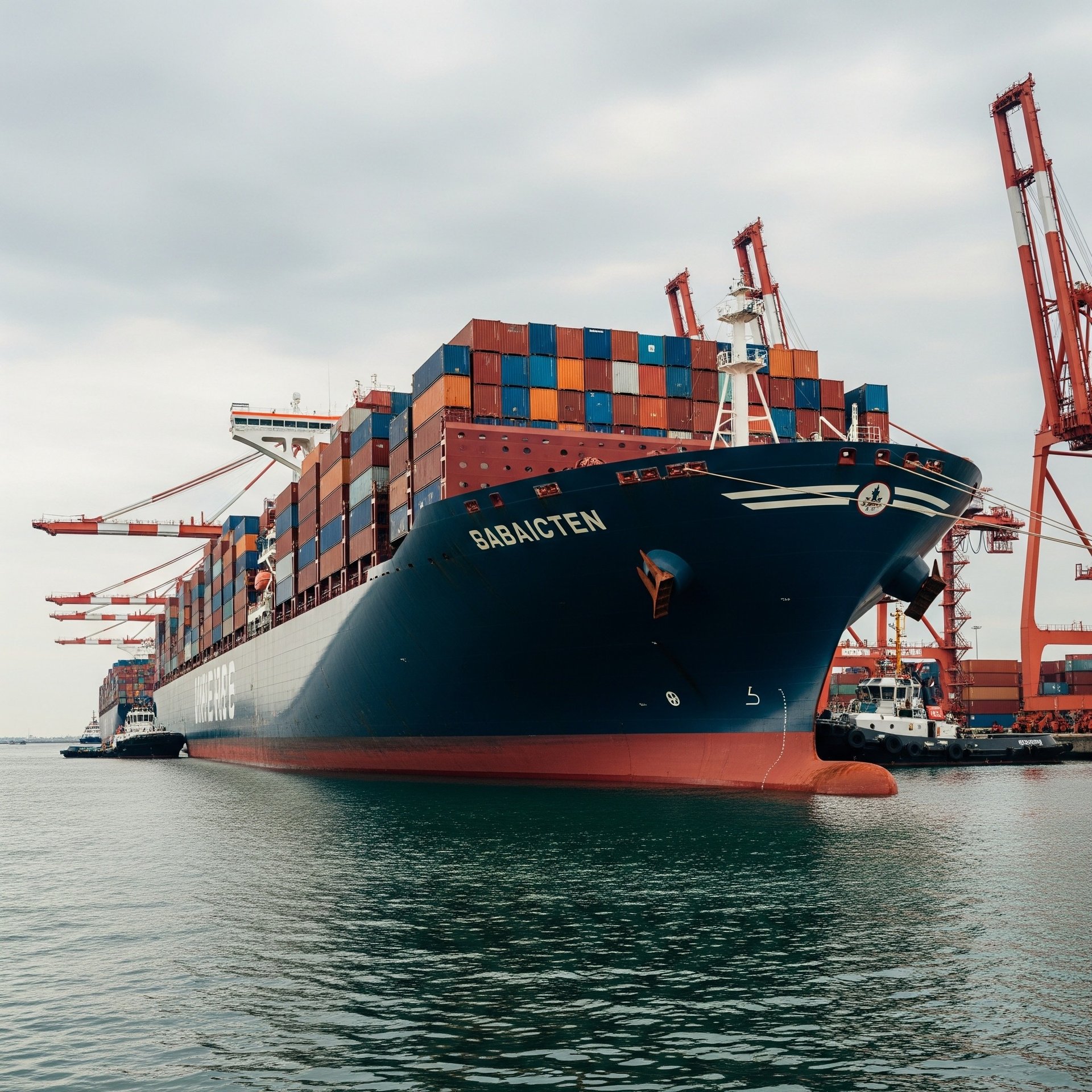 docked shipping ship on body of water
