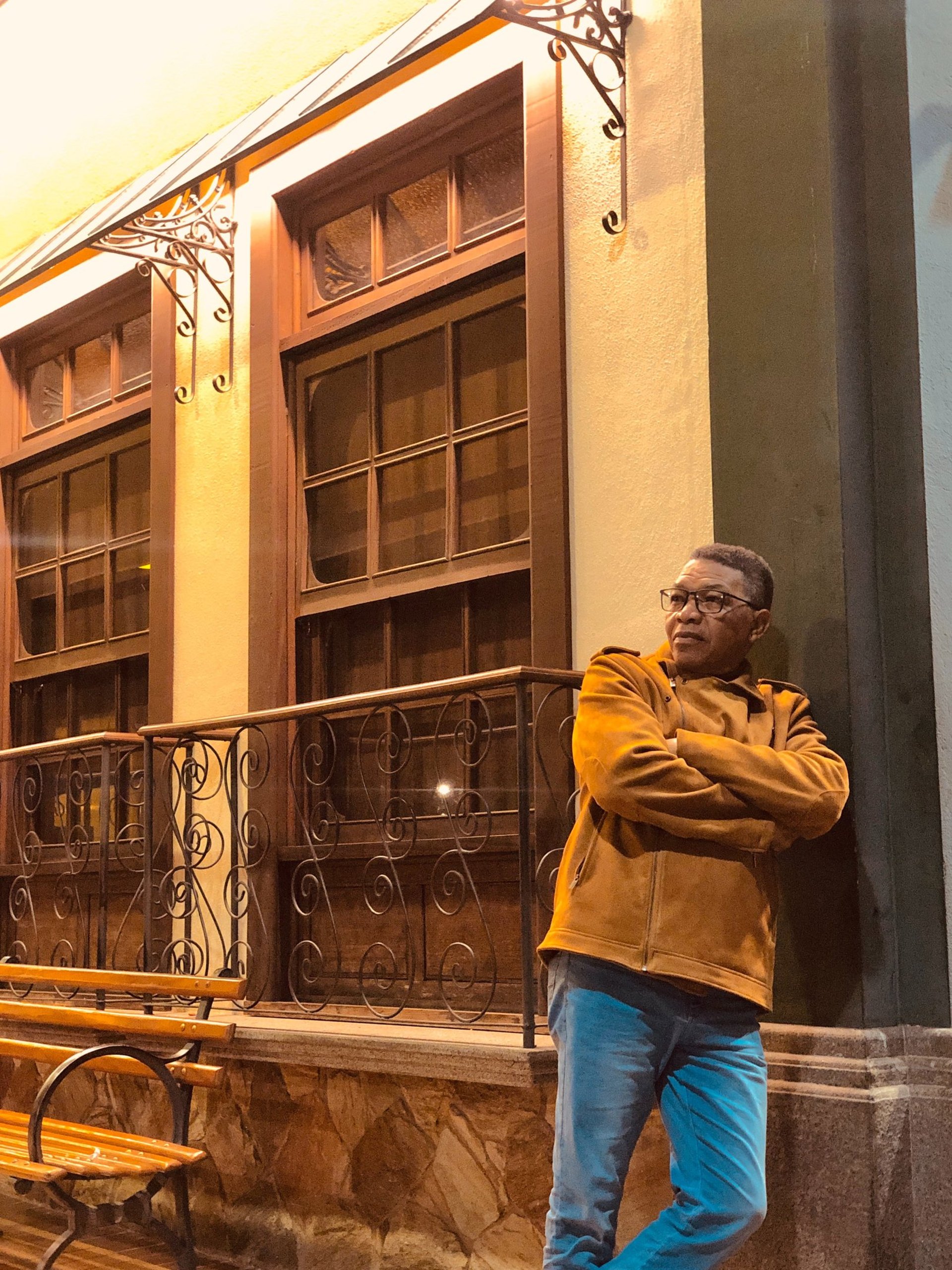 black blue and yellow textile