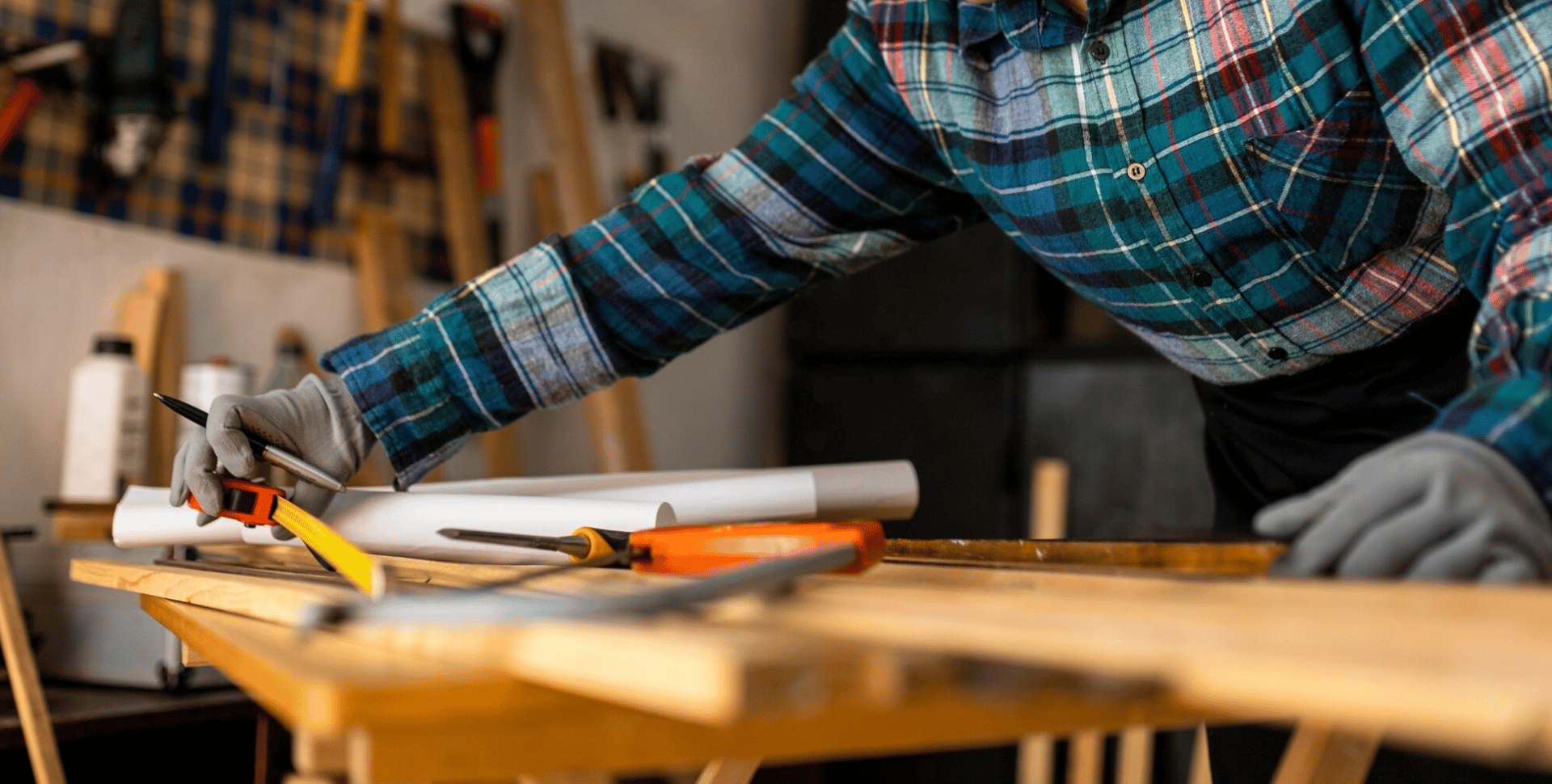 an abstract photo of a curved building with a blue sky in the background