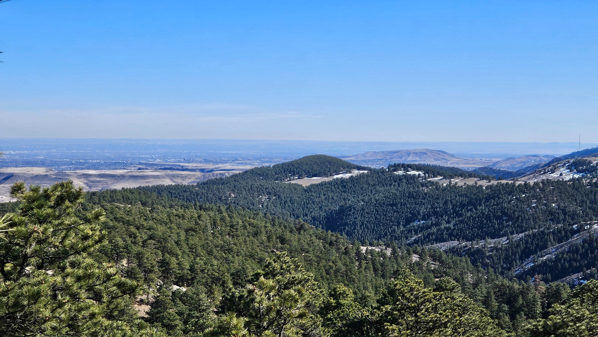 View from White Ranch Park in Jefferson County, with North Table Mountain and Green Mountain. We work hard and we play hard. 