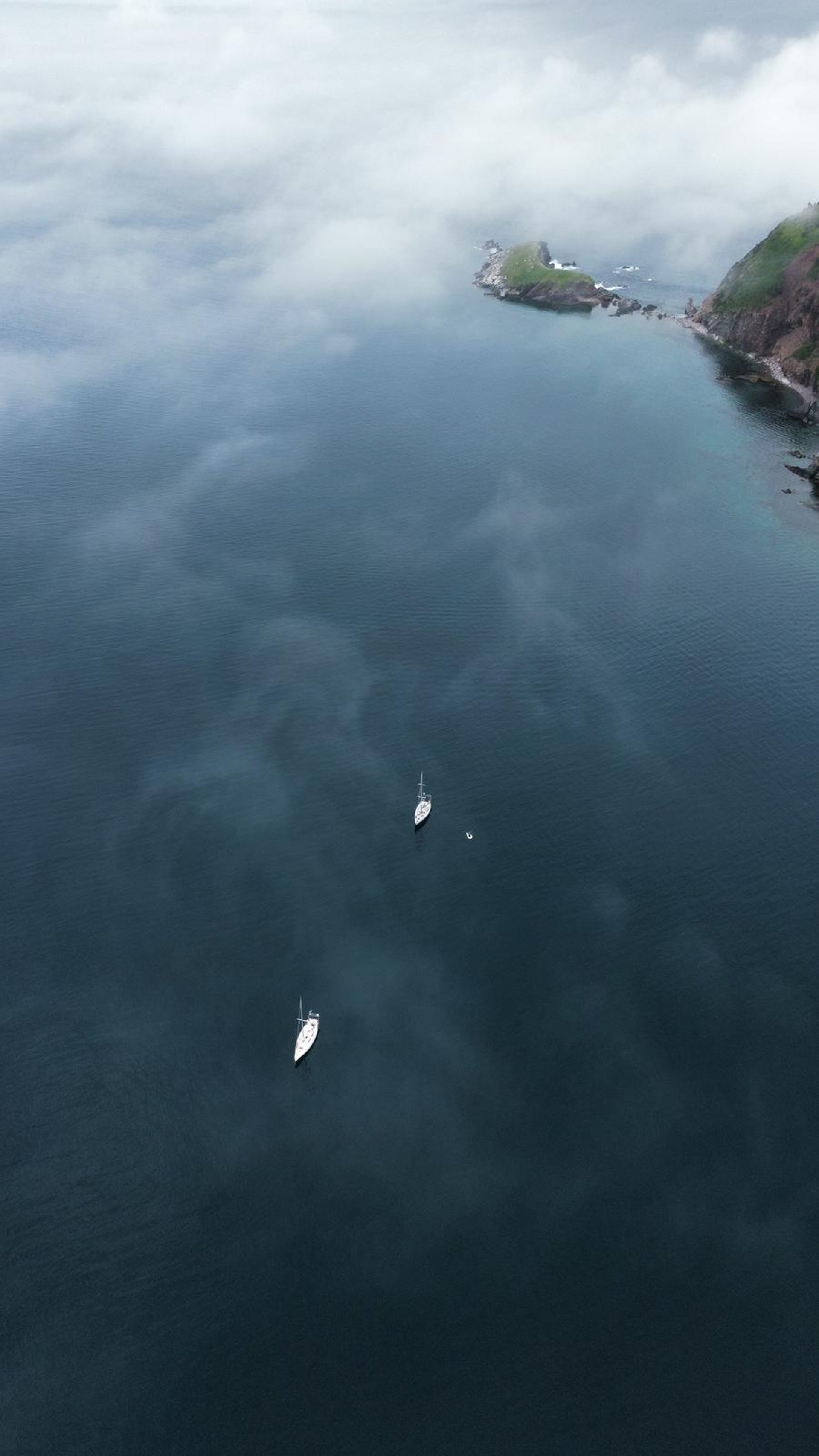 white sailboat