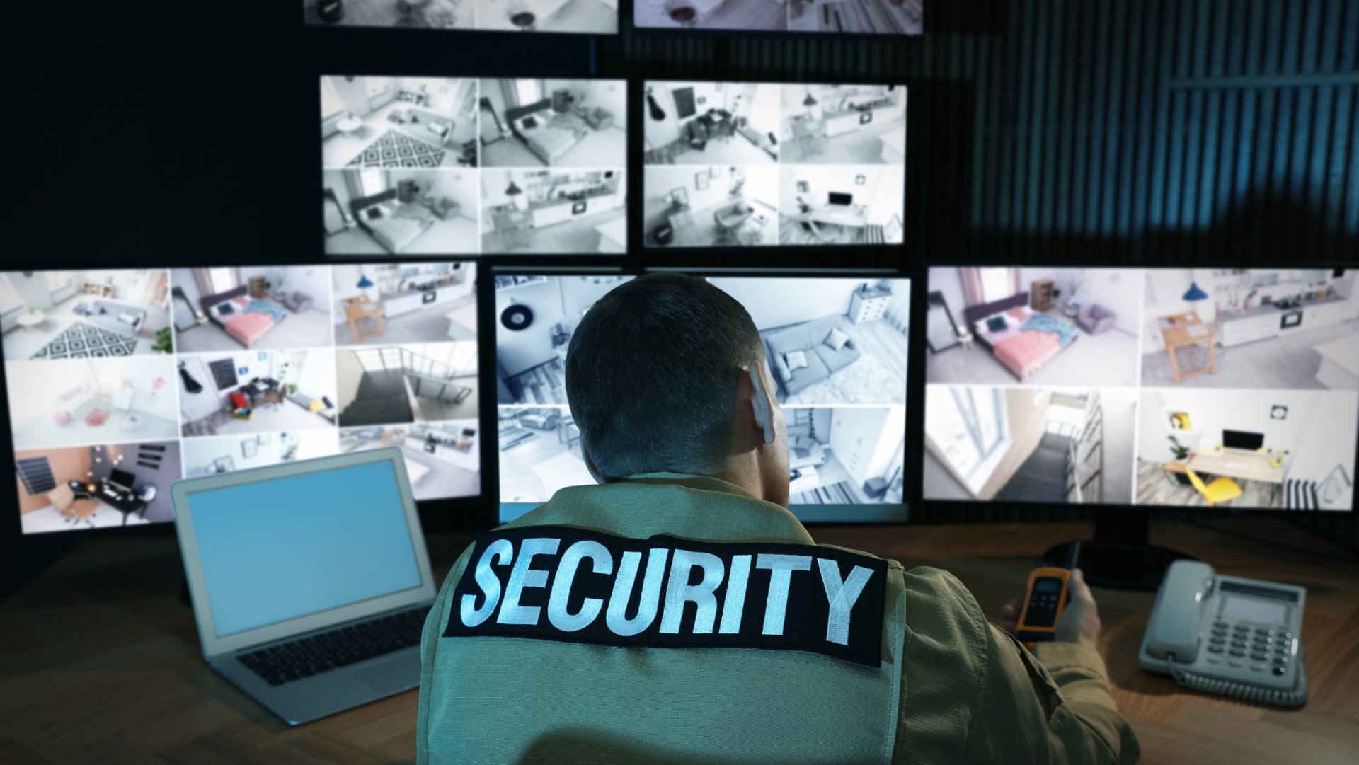 man in black police uniform