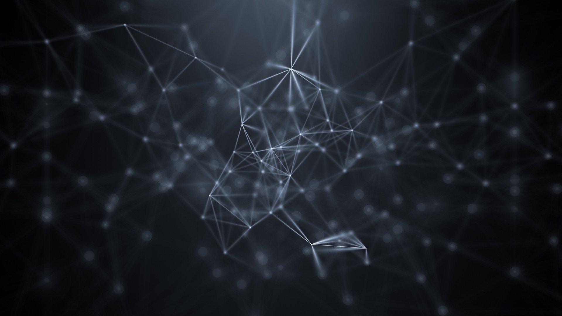 an abstract photo of a curved building with a blue sky in the background