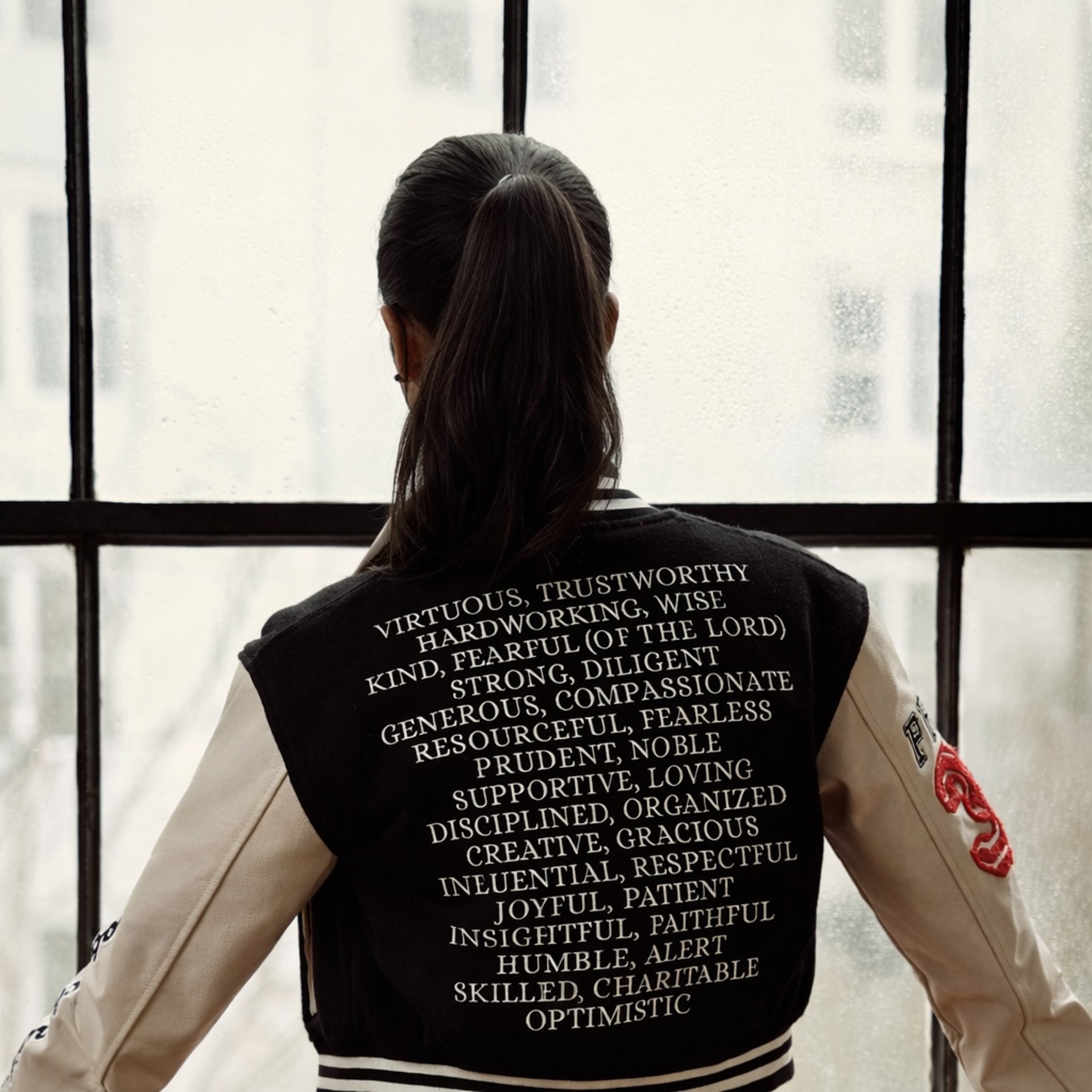 an abstract photo of a curved building with a blue sky in the background
